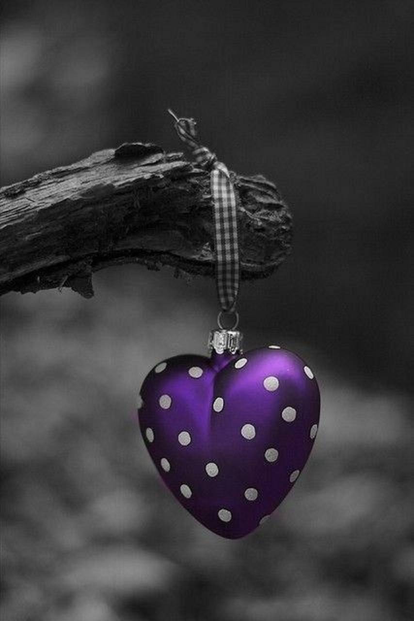 Purple Heart Background