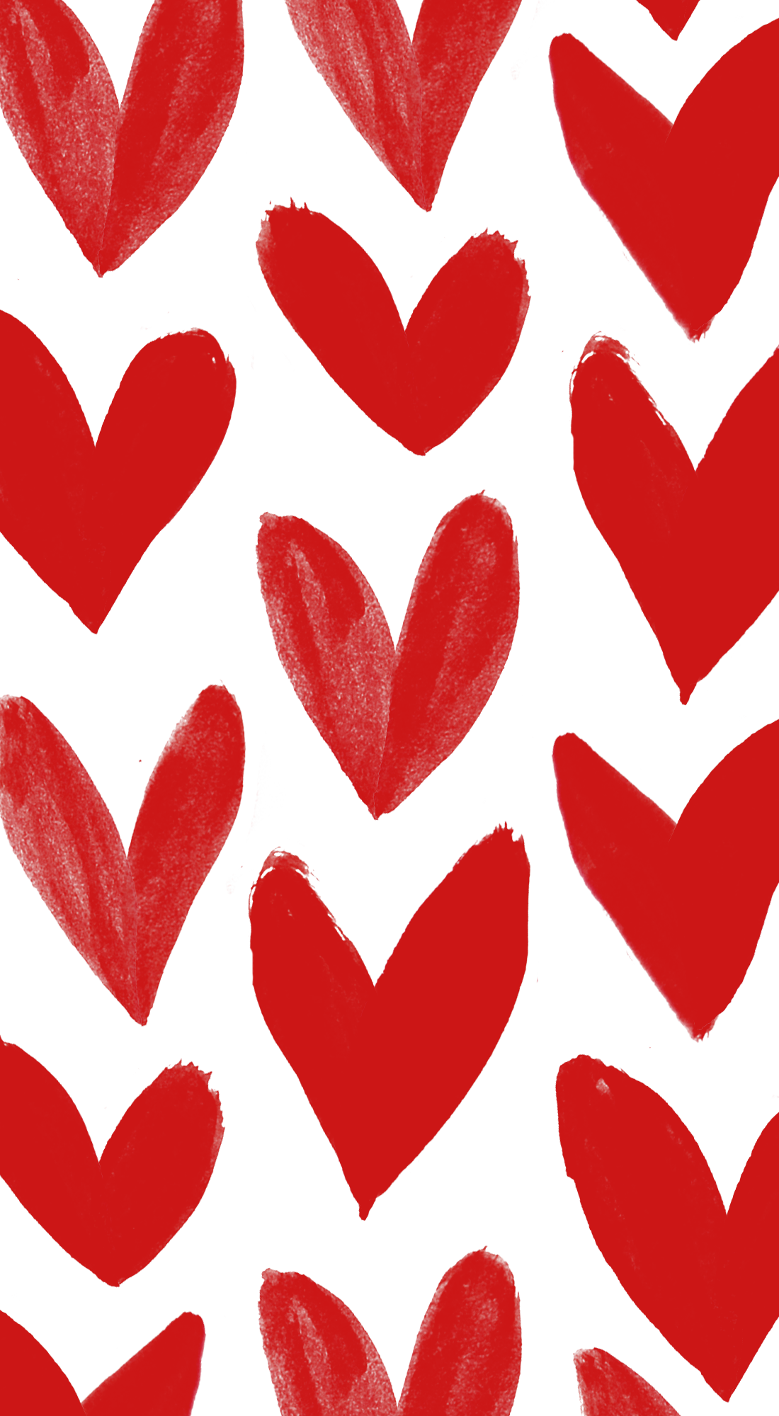 Red Heart Design Wallpaper