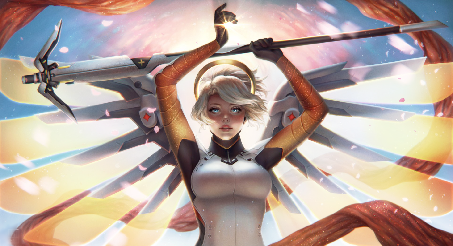 Mercy Overwatch live wallpaper [DOWNLOAD FREE]