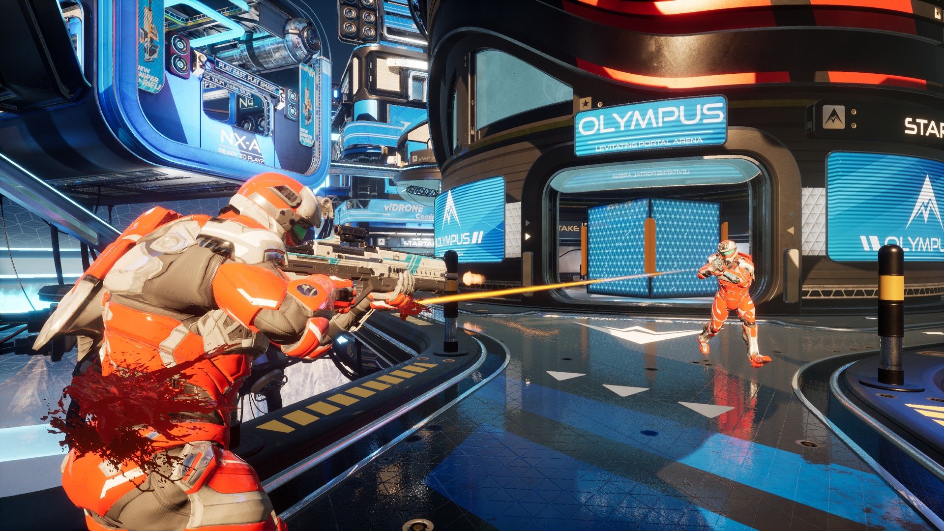 Splitgate is a brand new first person arena shooter, and it's available for free now on Steam it's a refreshing. Unreal tournament, Tournaments, Games today
