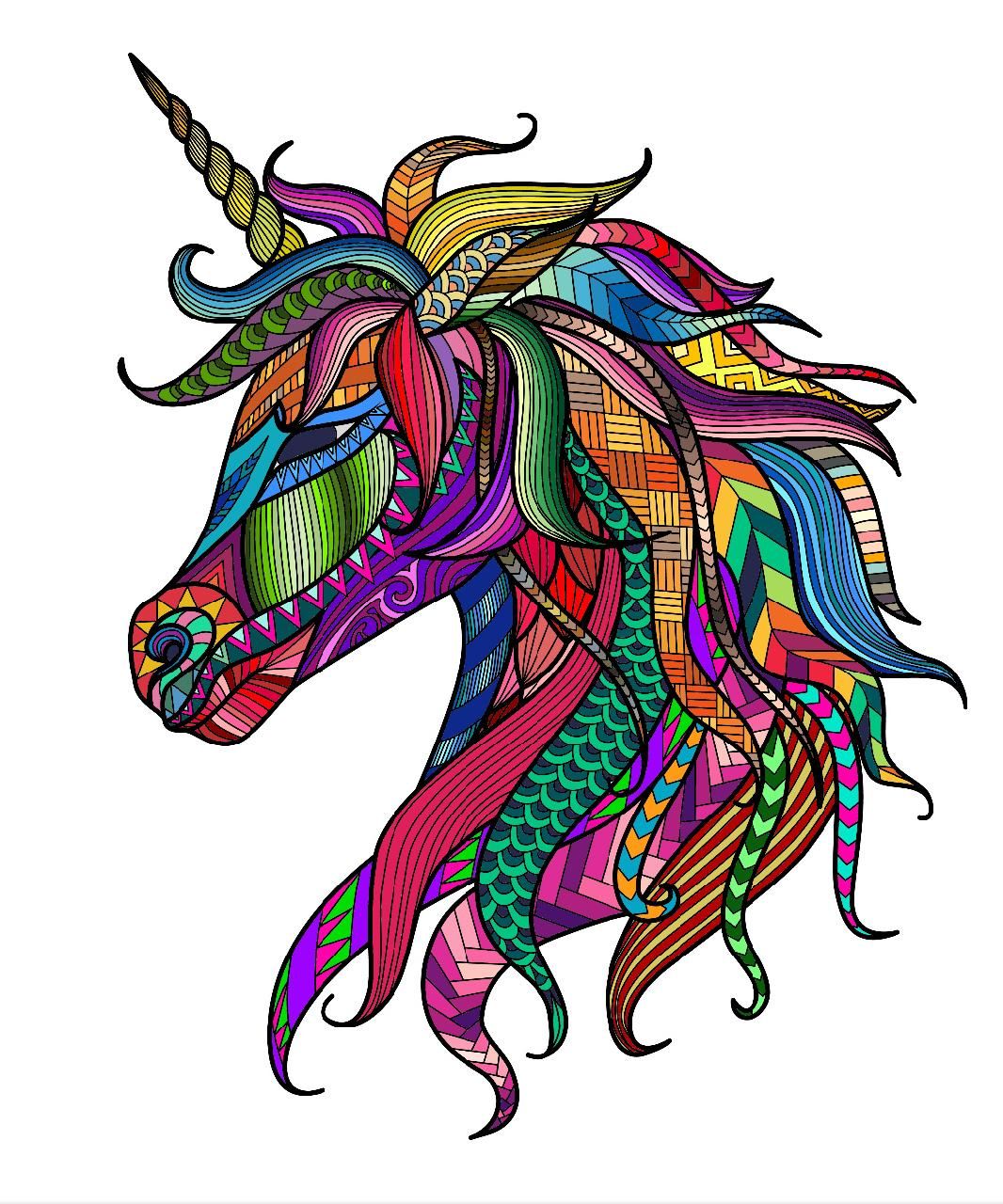 Download Rainbow Horse Wallpaper by kim13284 now. Browse millions of popular colo. Horse wallpaper, Amazing art painting, Mandala design art