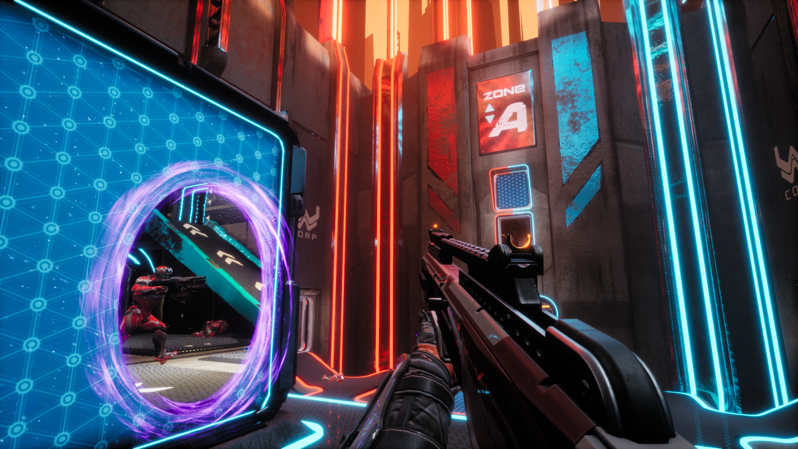 Splitgate is trying to bring back the arena shooter by mixing Halo, Portal, and Rocket League