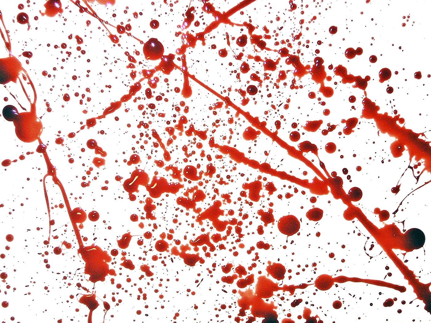 Blood Spatter Wallpaper