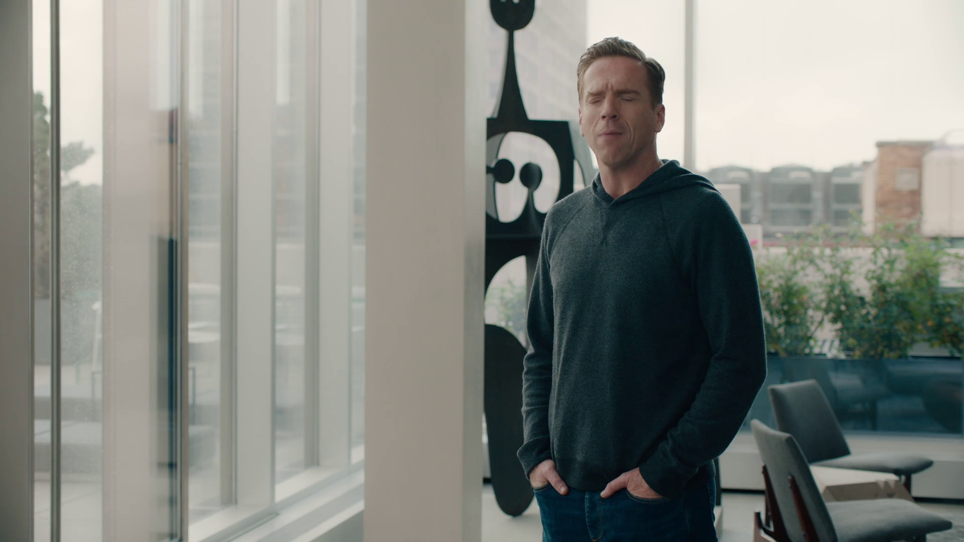 Does anyone know the brand of the nice Axe's hoodie?: Billions