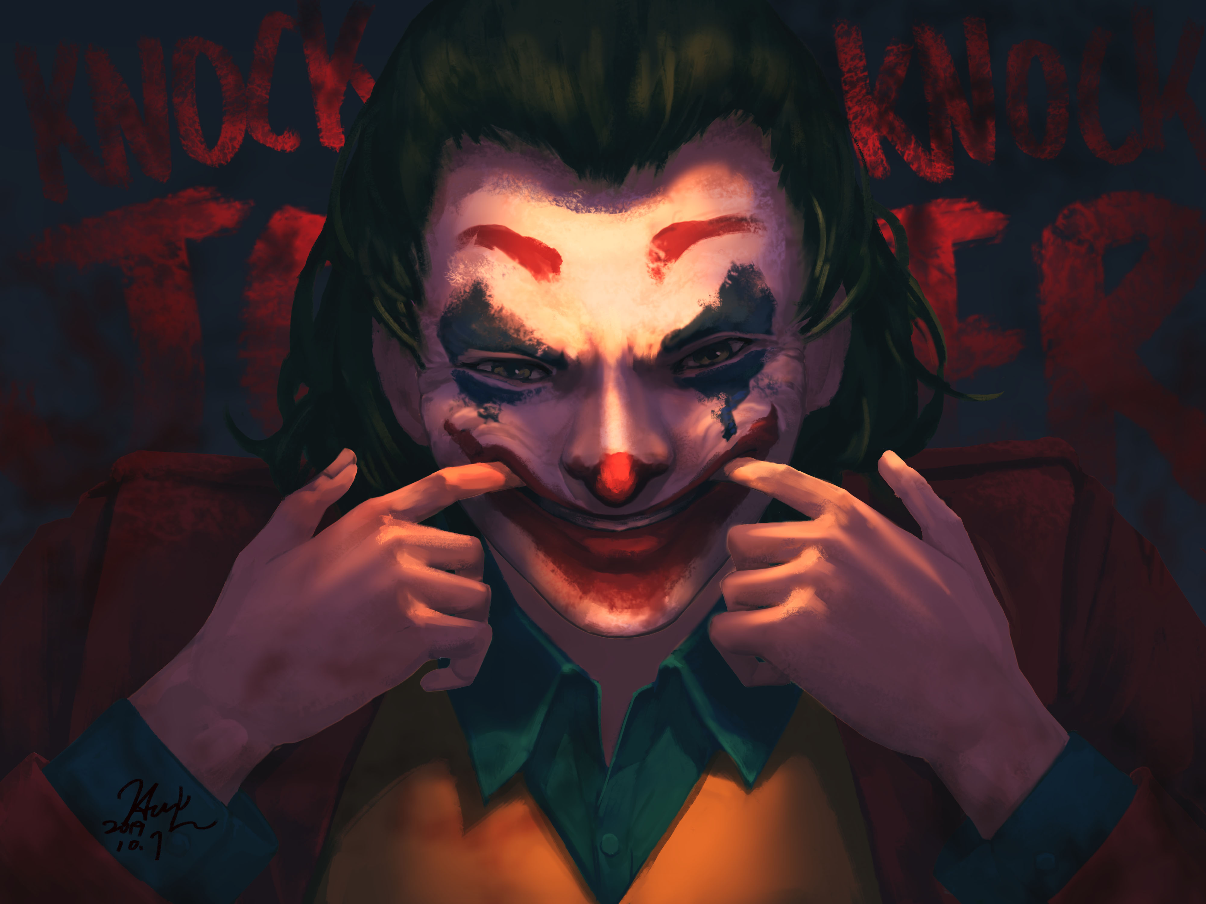 Joker Devil Smile Laptop Full HD 1080P HD 4k Wallpaper, Image, Background, Photo and Picture