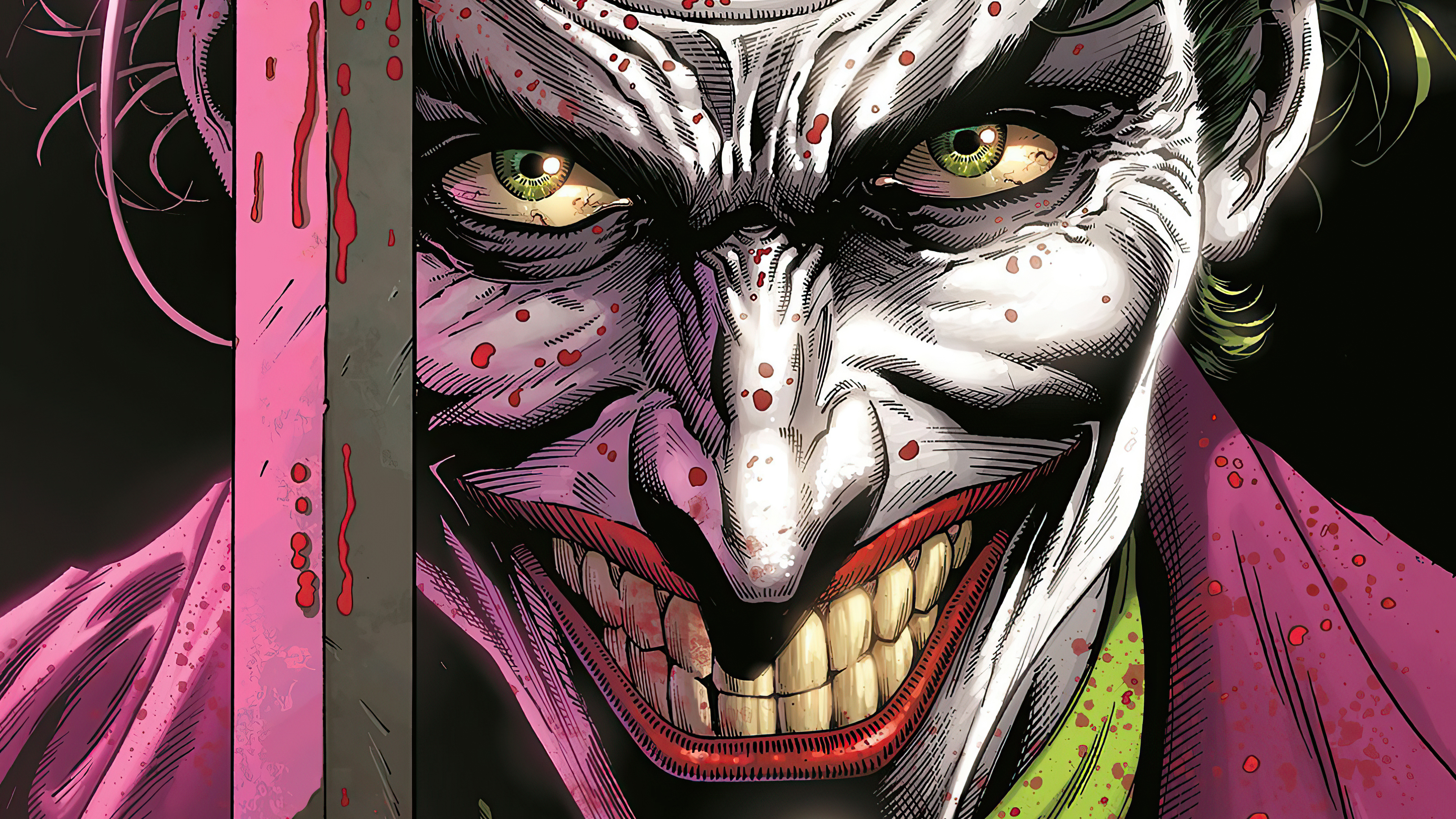 Wallpaper 4k Joker Devil Smile
