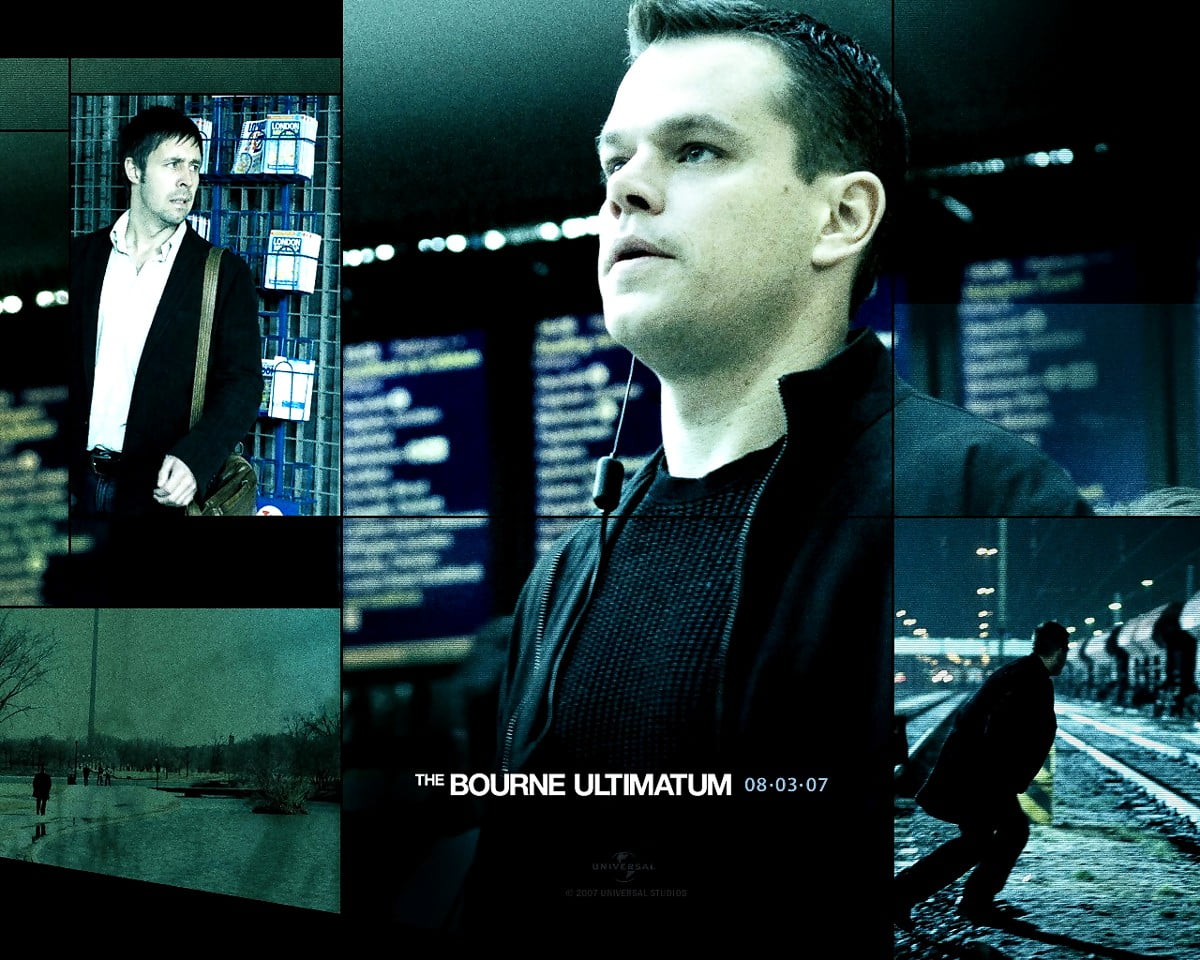 Cool wallpaper Bourne Ultimatum, Raul Rusescu, Matt Damon. FREE Download background