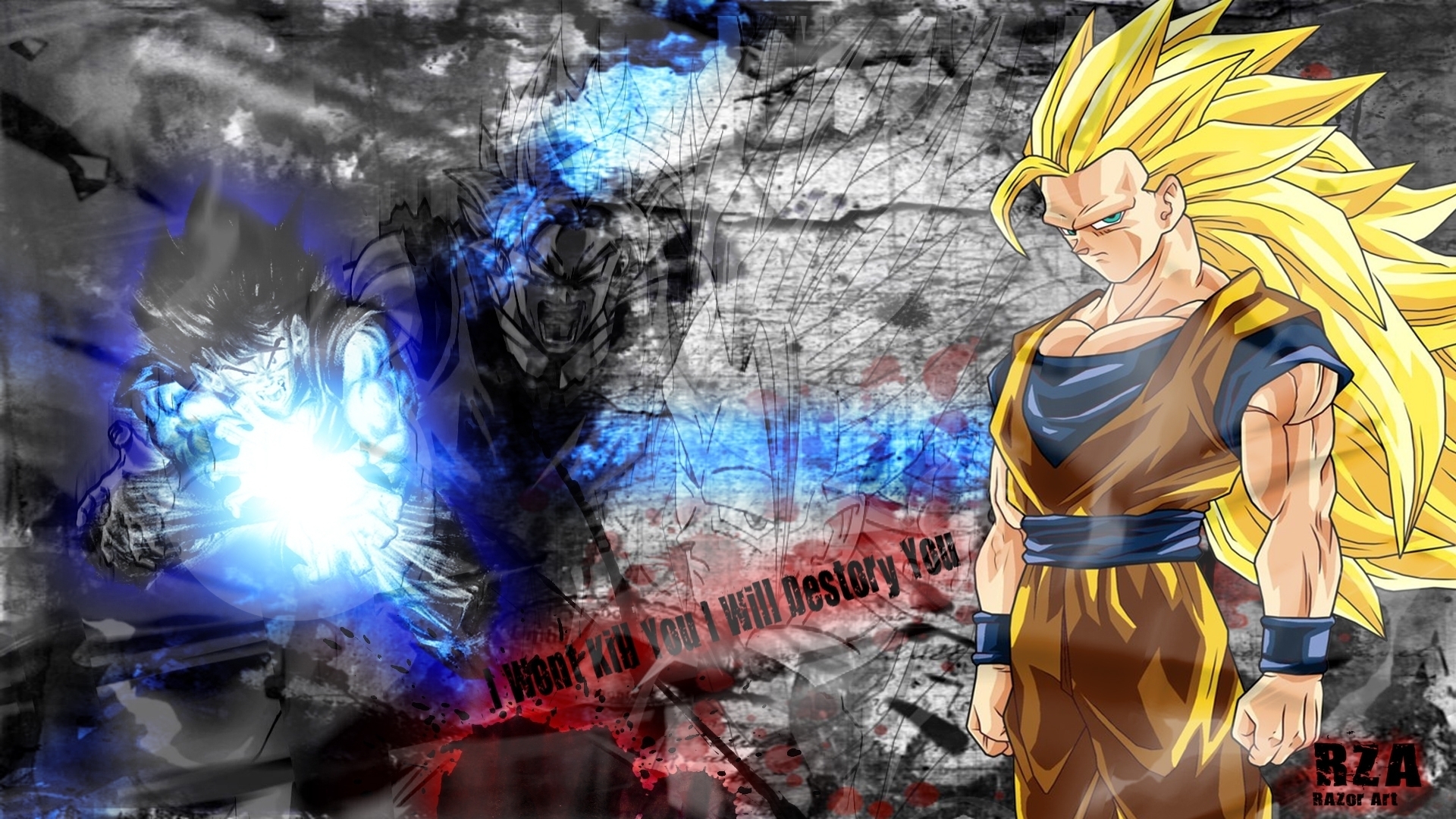 Epic Dragon Ball Z HD wallpaper