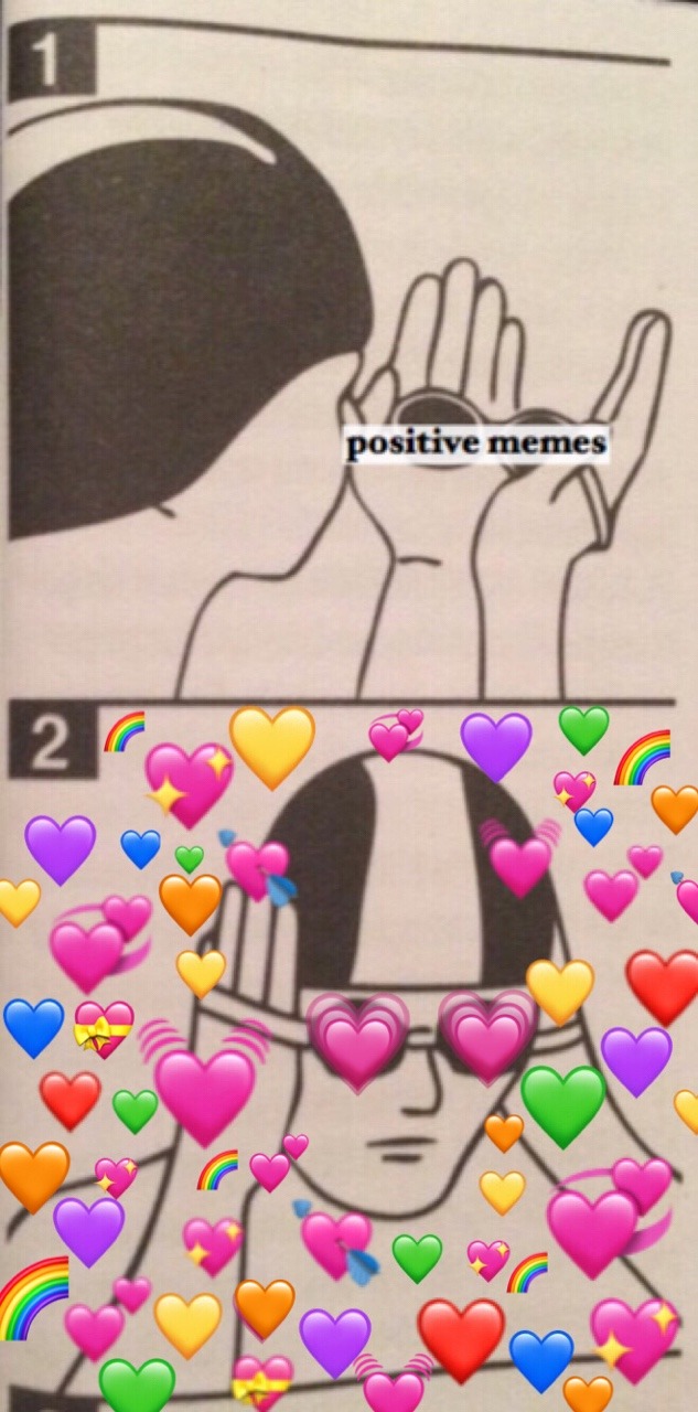 Emoji Wholesome Hearts Meme