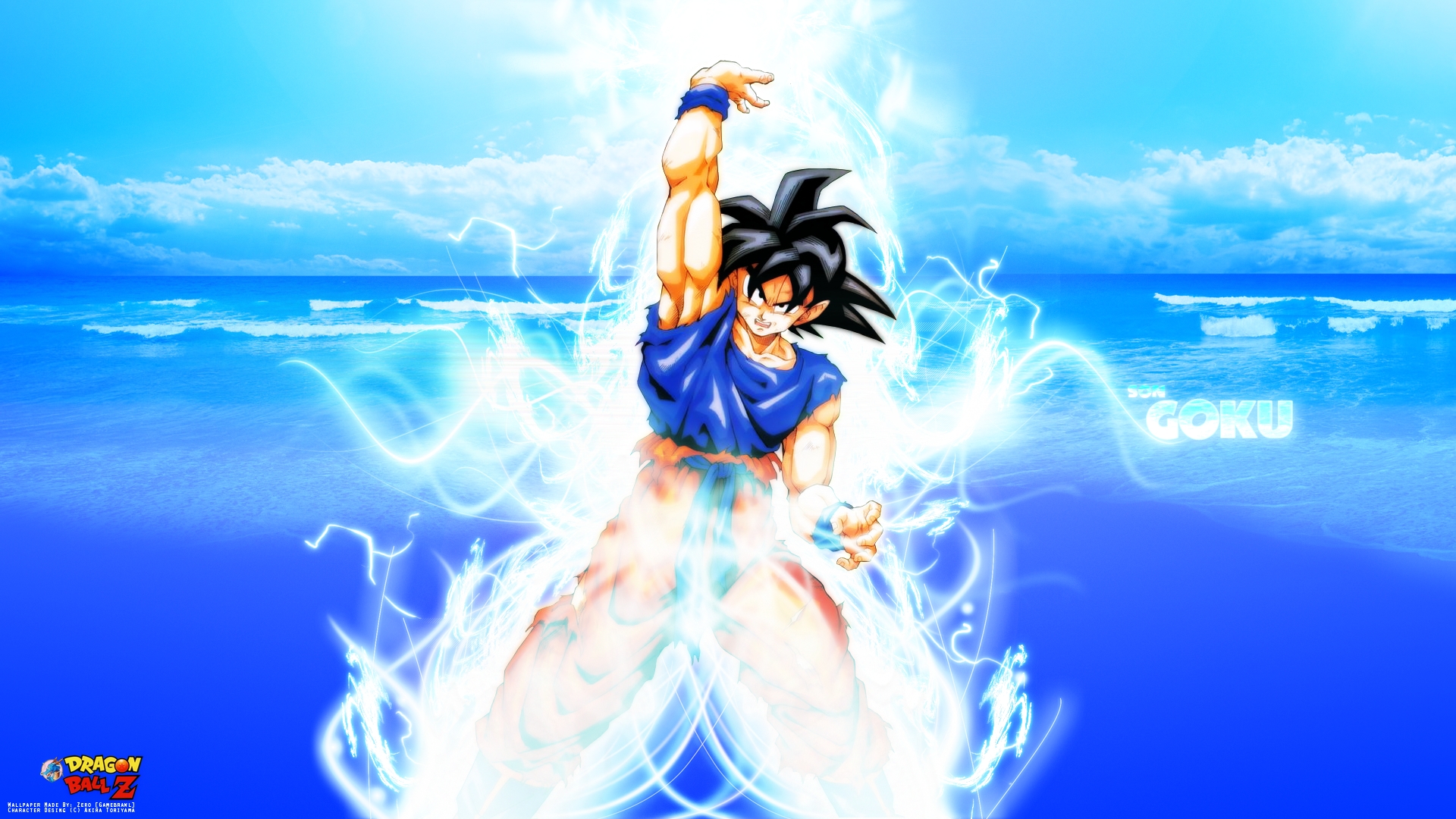 son goku dragon ball z 1920x1080 wallpaper
