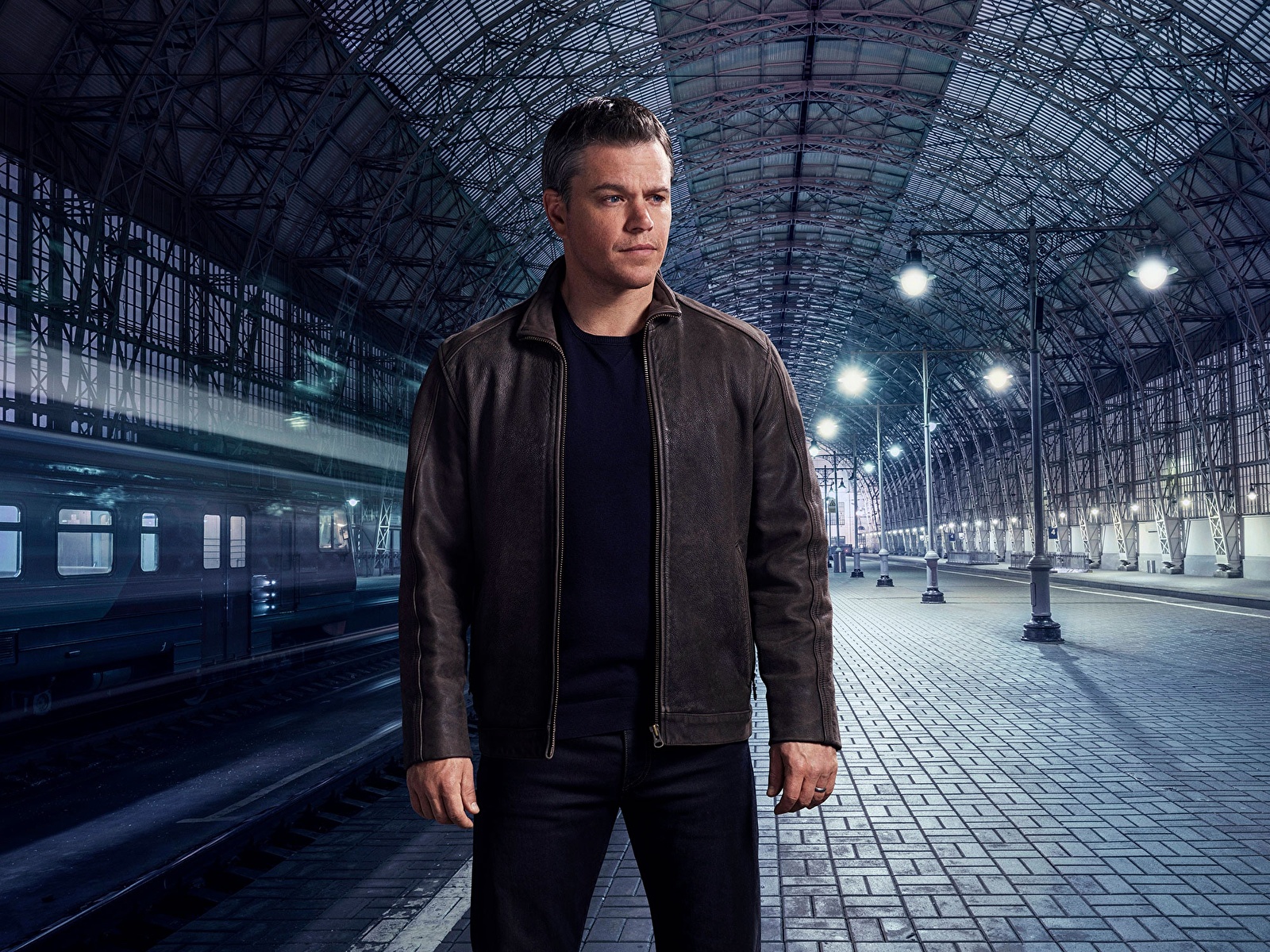 Picture Matt Damon Men Jason Bourne Jacket Celebrities 1600x1200