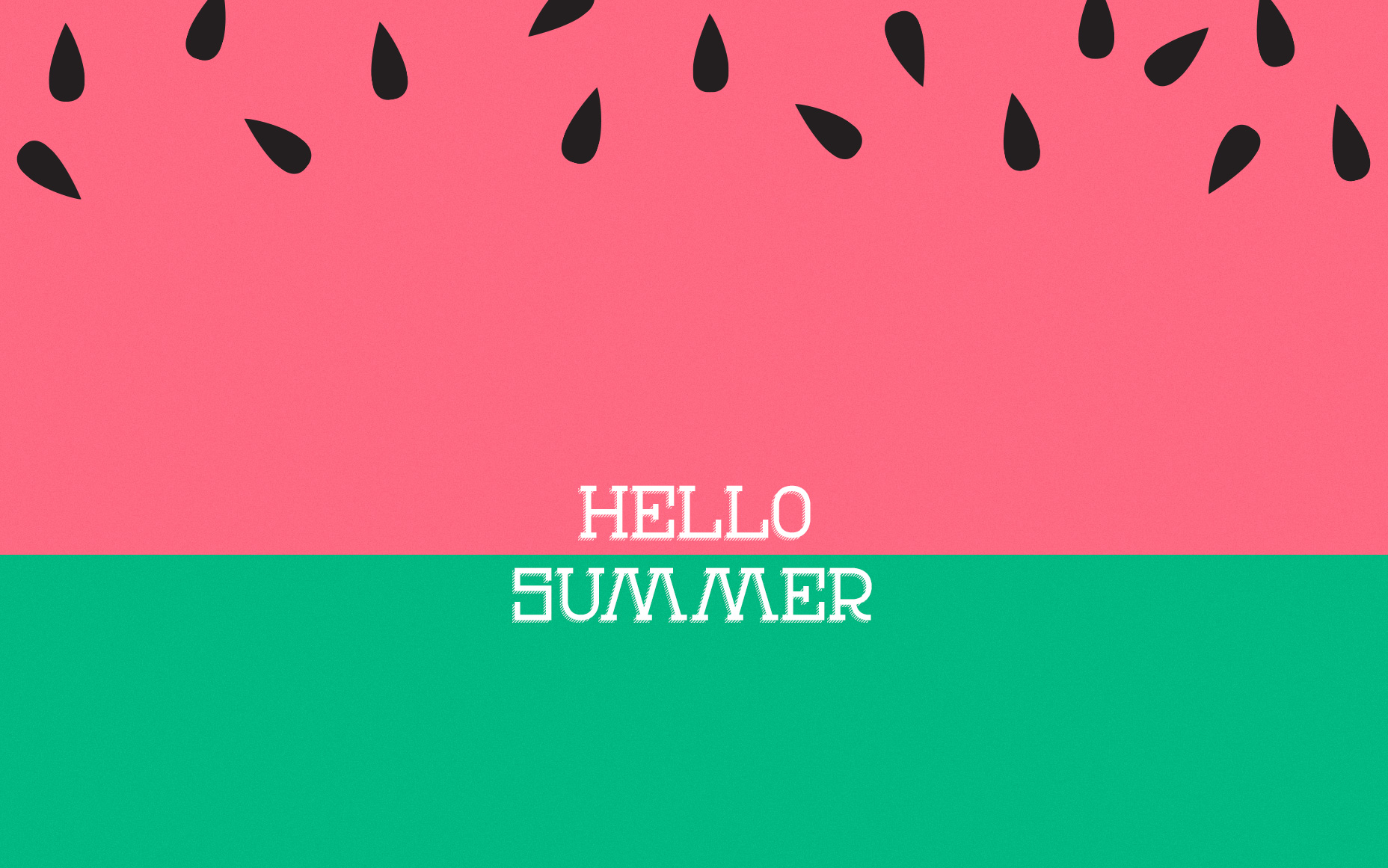 Freebie Friday: Summer Melon Wallpaper