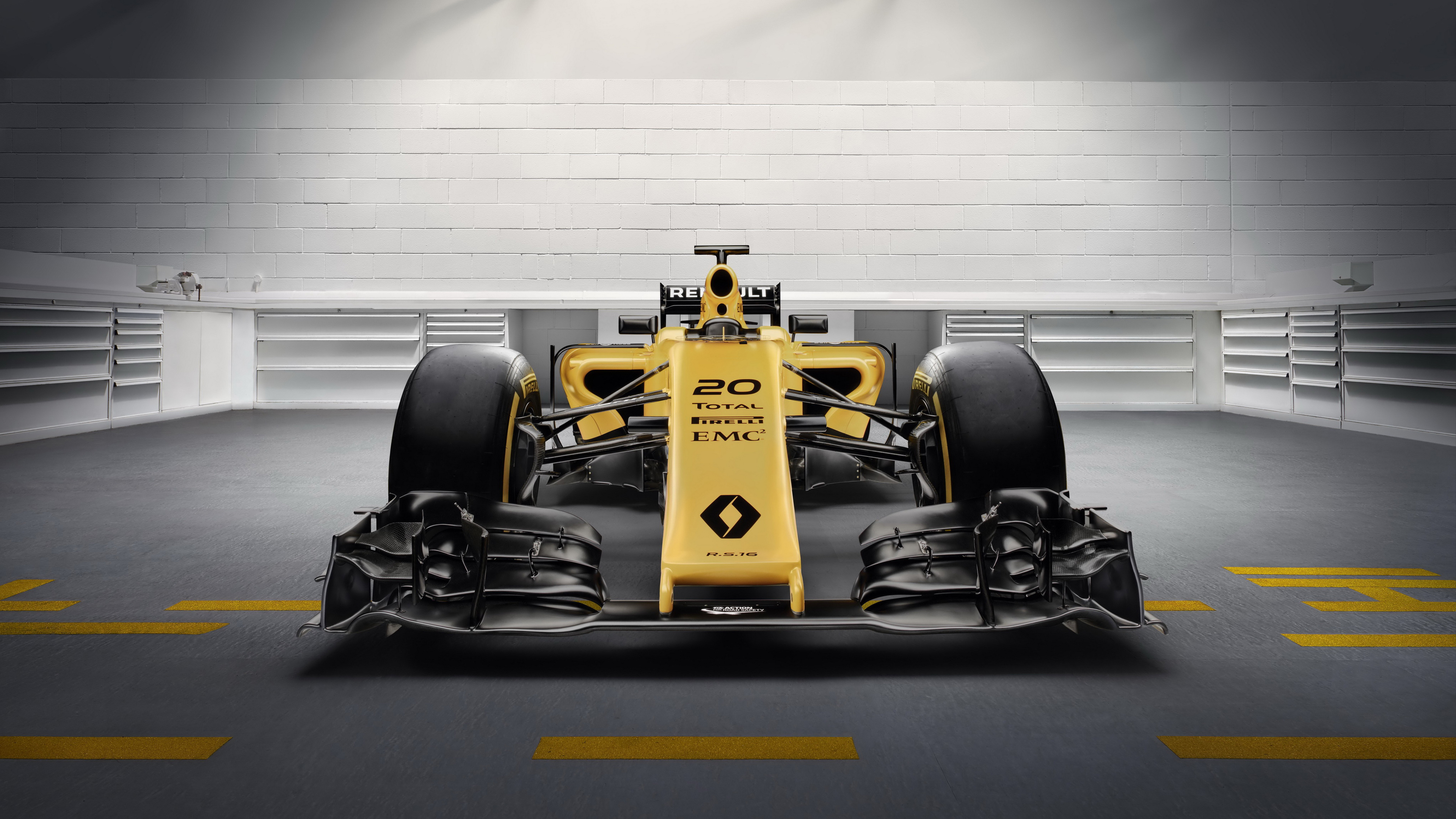 Renault RS16 Formula 1 F1 Race Car Wallpaper. HD Car Wallpaper