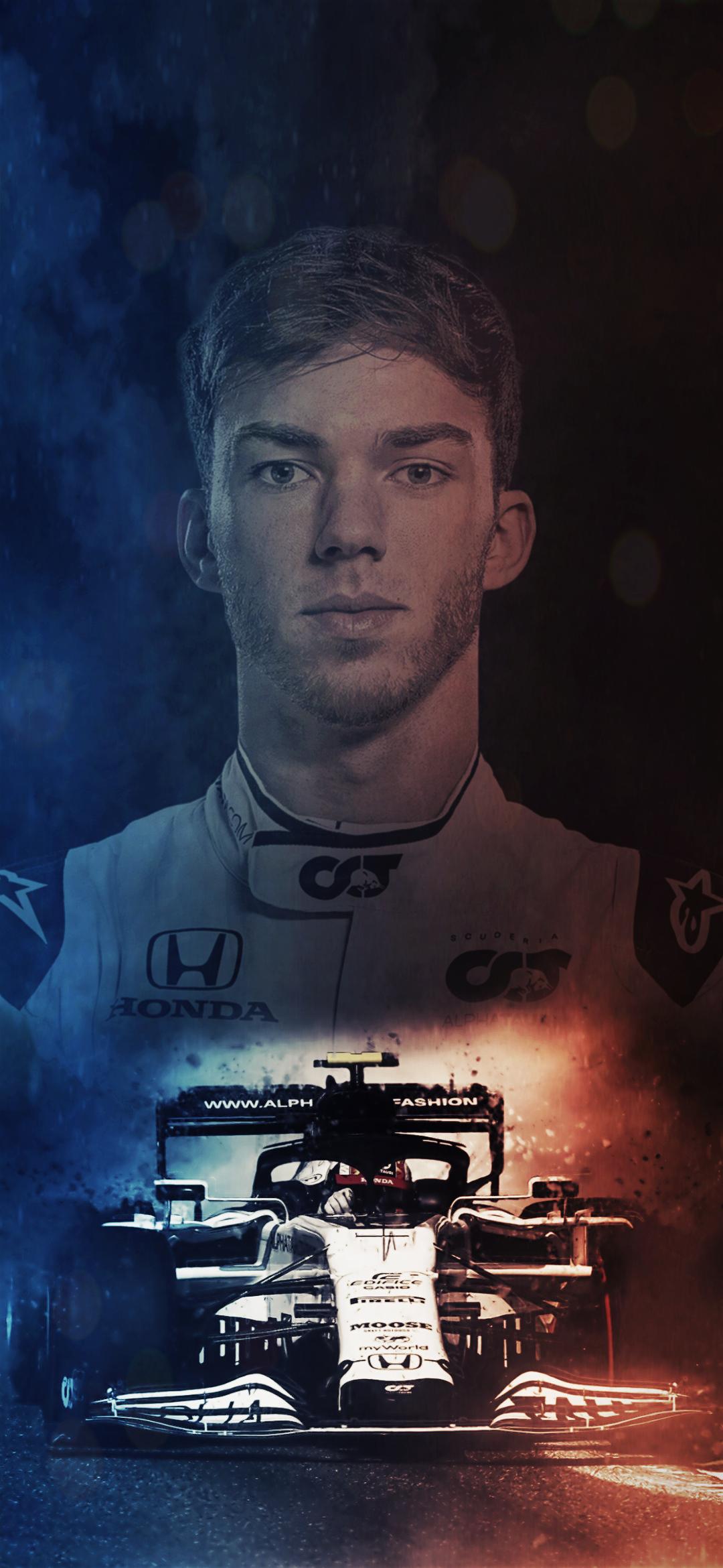 Pierre Gasly phone wallpaper I made: F1Porn