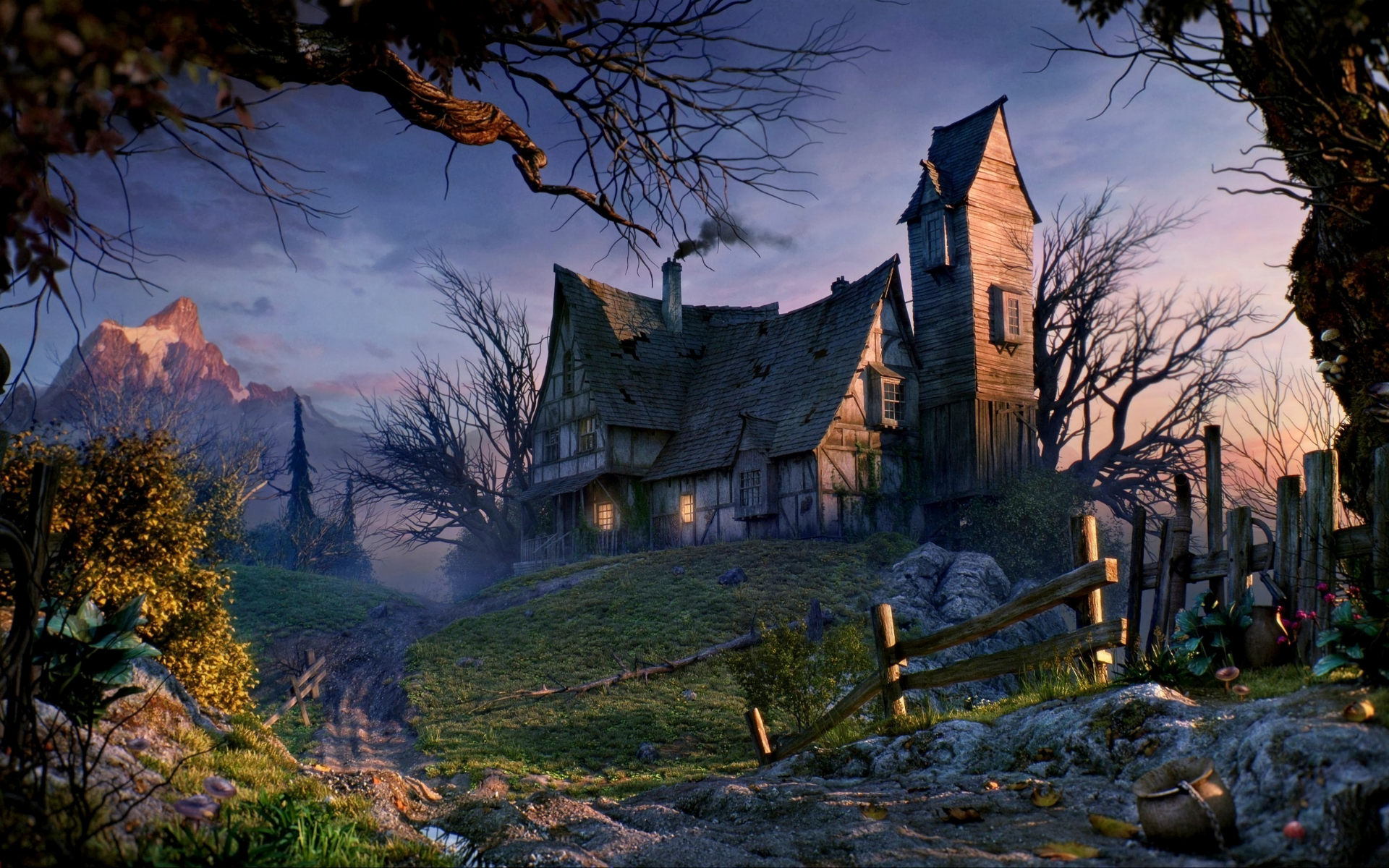 Haunted House HD Wallpaper and Background
