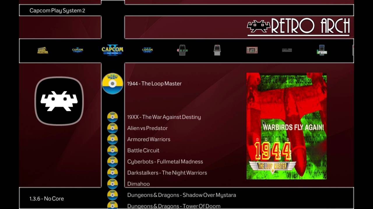 RetroArch Royal Retro Dynamic Wallpaper theme