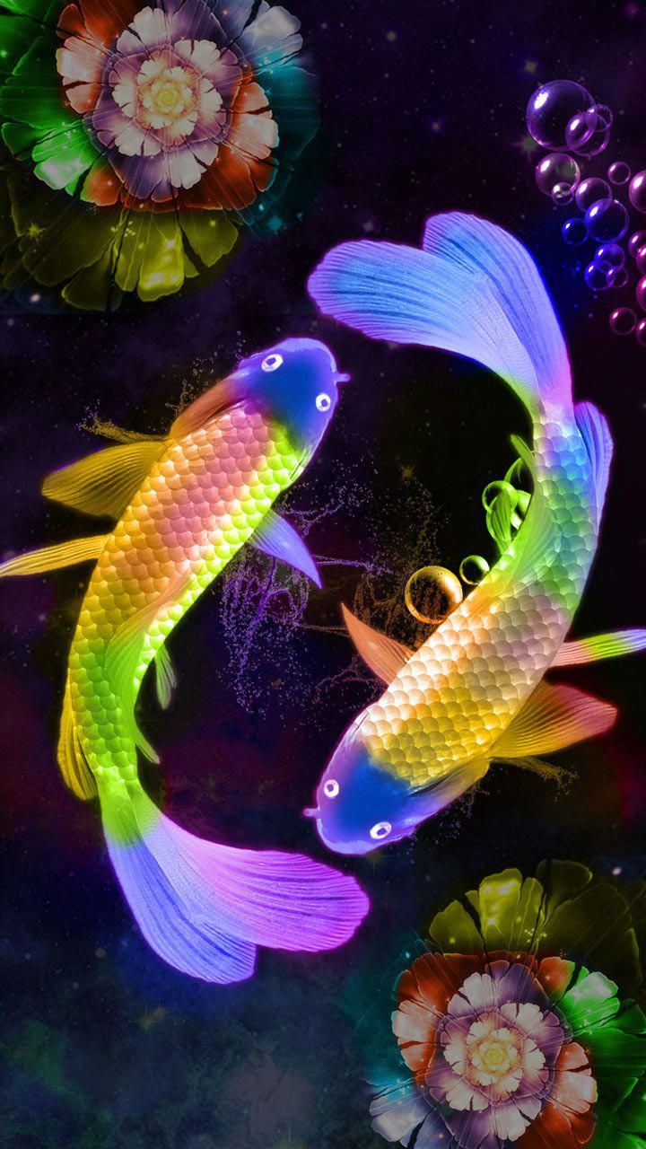 Neon Fish Wallpapers - Wallpaper Cave