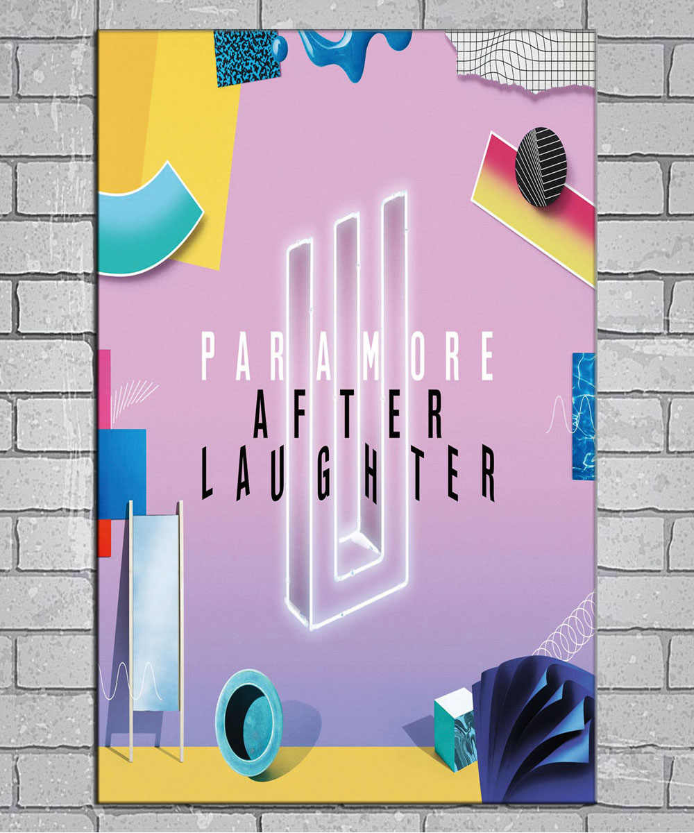 Paramore After Laughter Light Canvas Custom Poster 24x36 27x40 inch Home Decor N475. home decor. decorative home decorposters posters