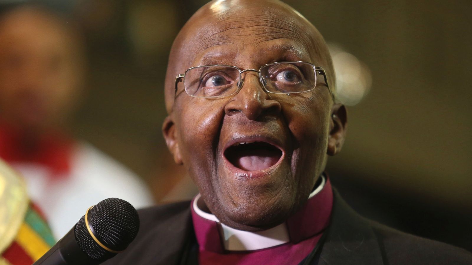 South African Archbishop Desmond Tutu Back in Hospital