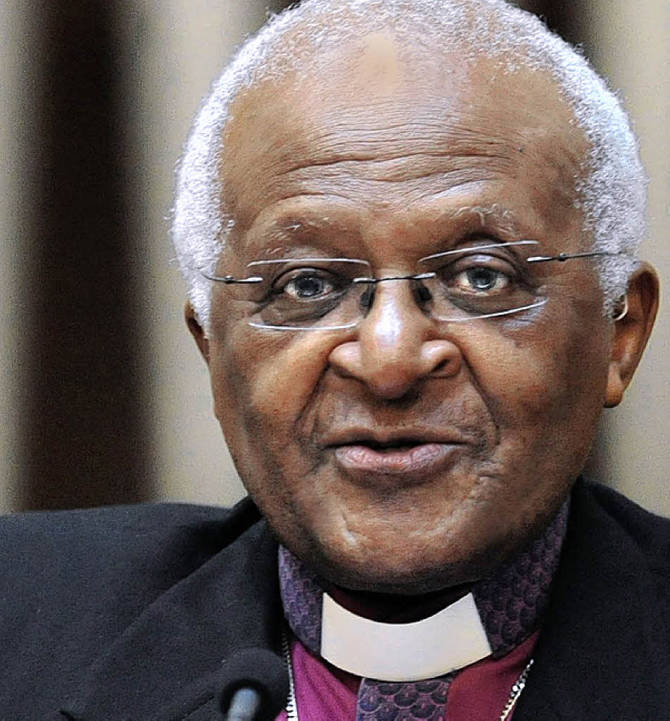Nobel laureate Desmond Tutu speaks out forcefully for Tibet