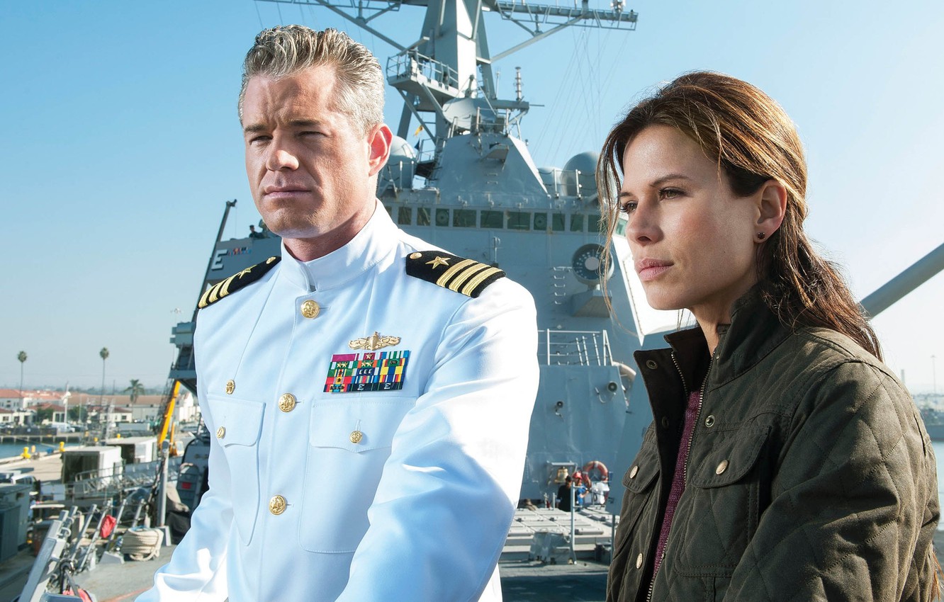 Wallpaper Rhona Mitra, man, decorations, uniform, sailor, navy, survivors, scientist, tv series, medals, officer, Eric Dane, Preacher, The Last of Ship, naval vessel, Rachel Scott image for desktop, section фильмы