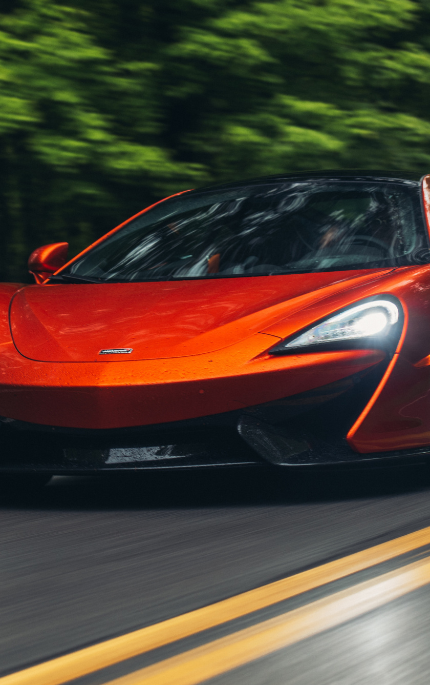 Download McLaren 570S Spider, On Road, Sports Car Wallpaper, 840x IPhone IPhone 5S, IPhone 5C, IPod Touch