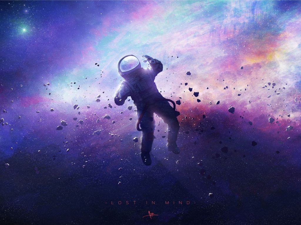 Astronaut wallpaper, Wallpaper space