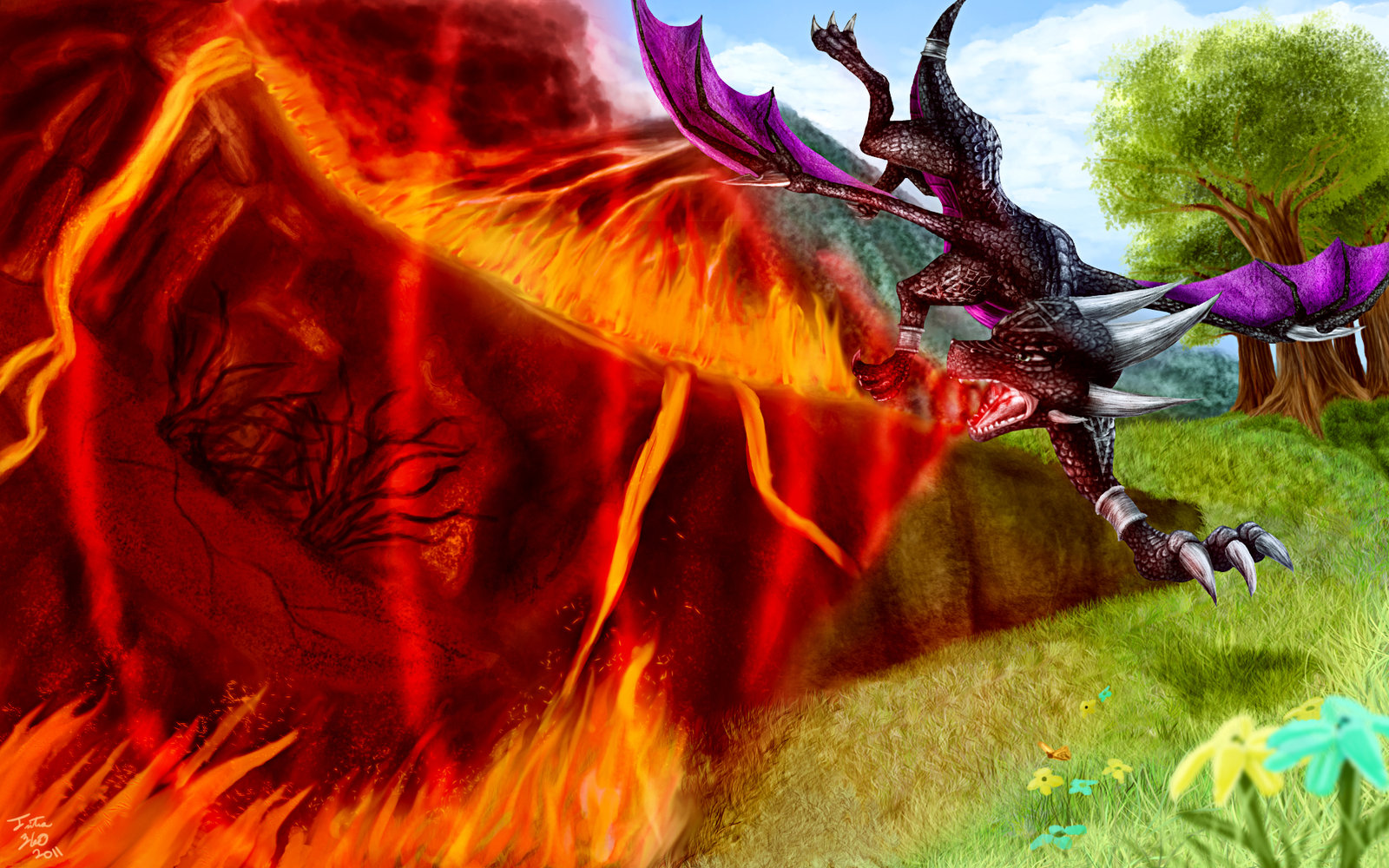 Cynder The Dragon Legend Of Spyro Anime Image Board