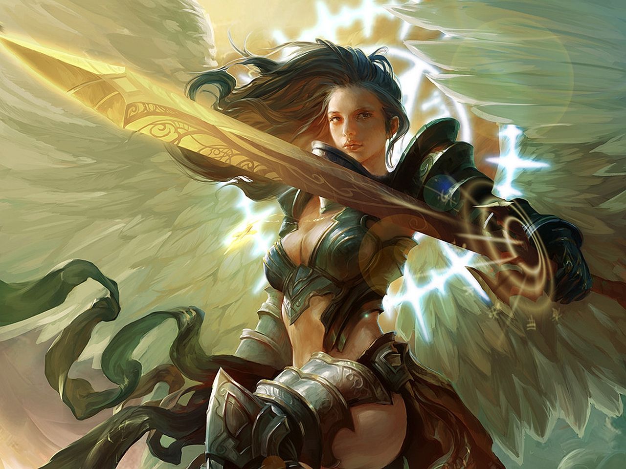 Video Game Of The Cryptids Wallpaper. Warriors wallpaper, Warrior woman, Fantasy women