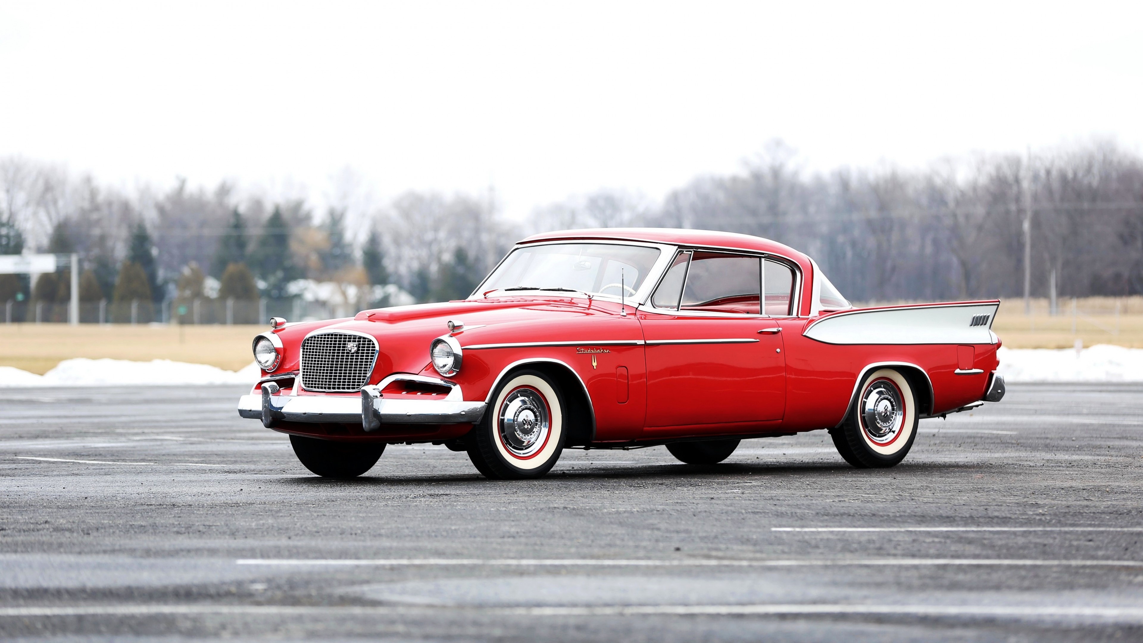 Studebaker Golden Hawk 4k Ultra HD Wallpaper