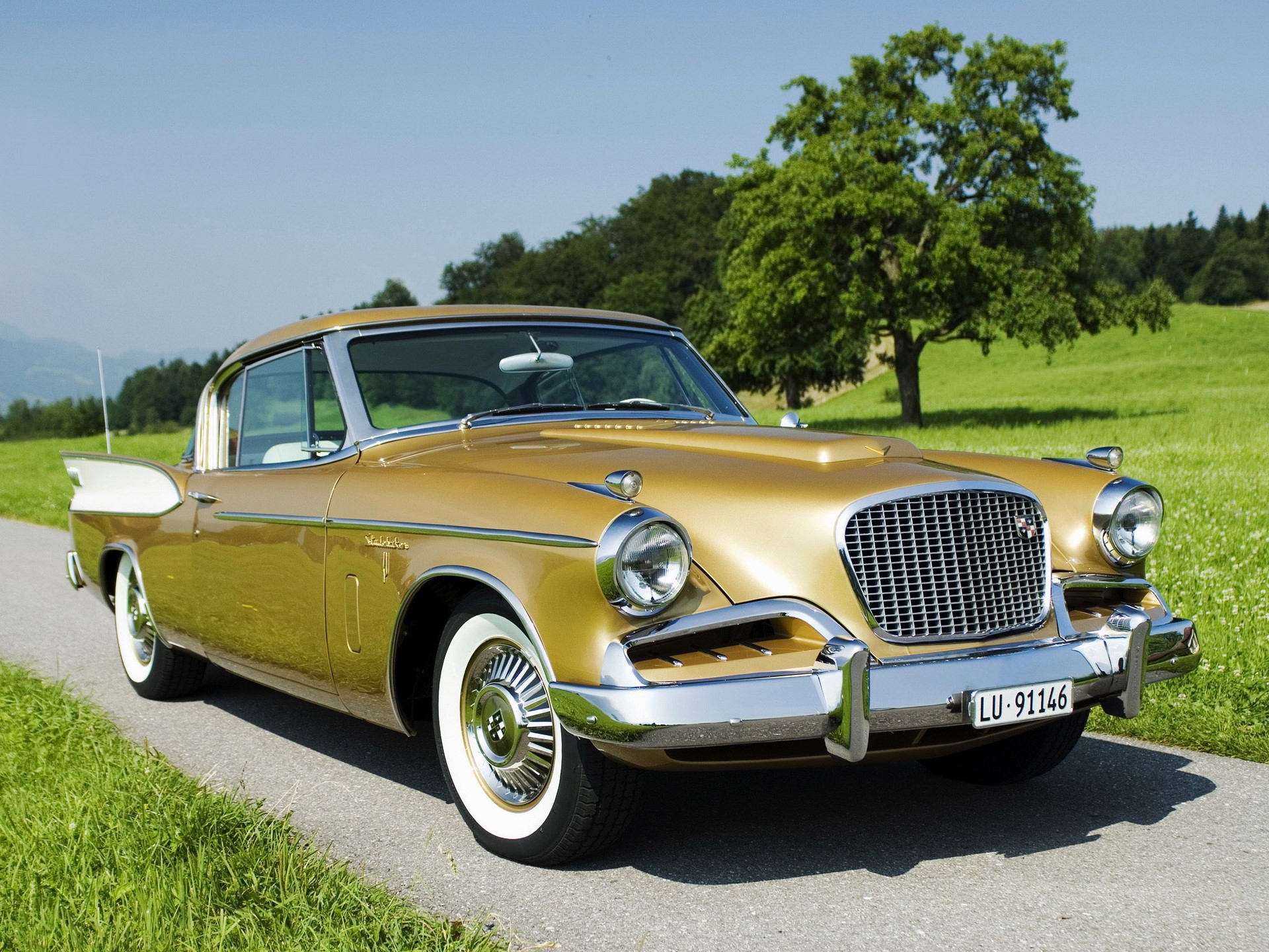 studebaker 1957, Retro. Mocah HD Wallpaper