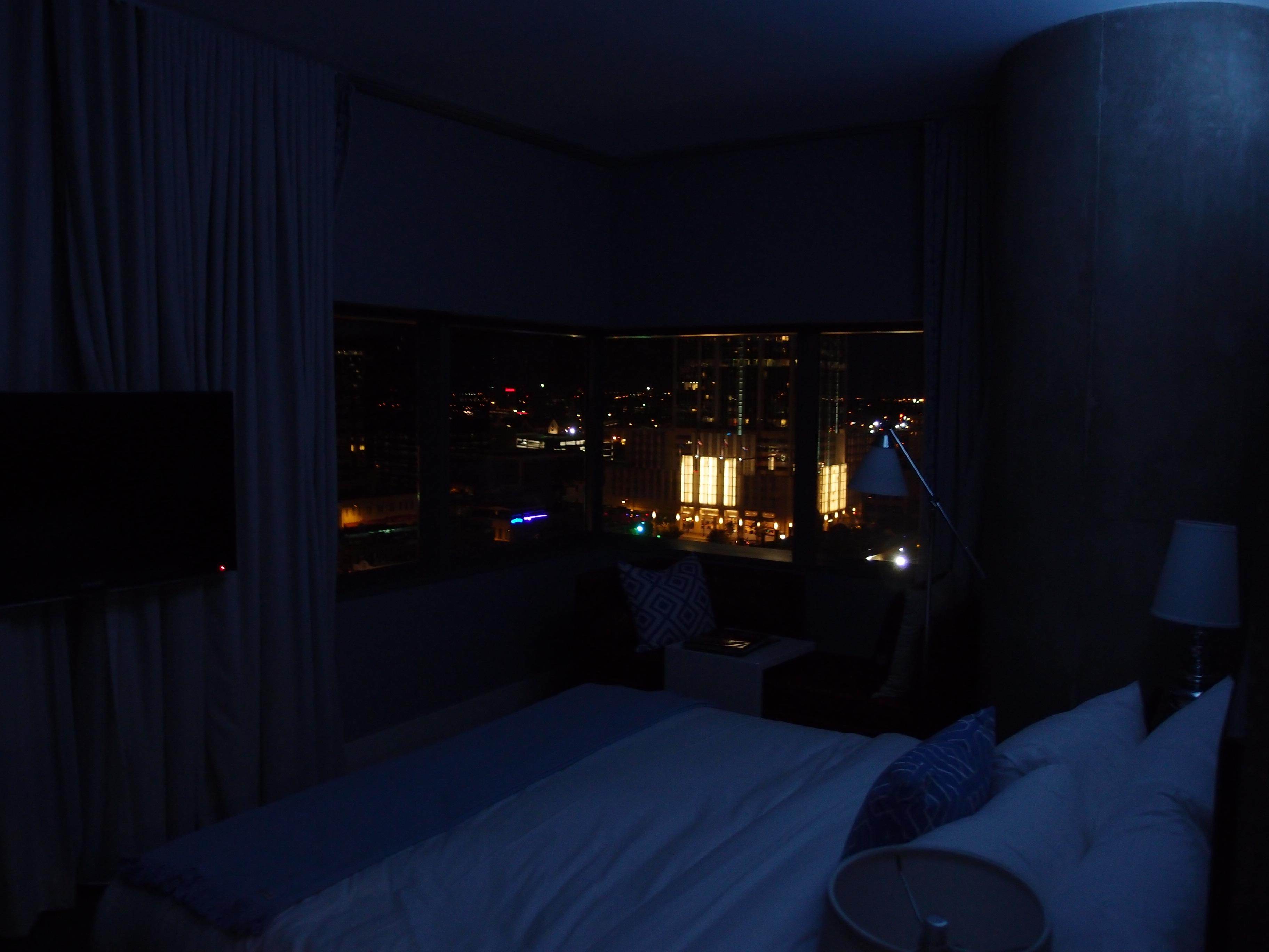 Dark Bedroom At Night