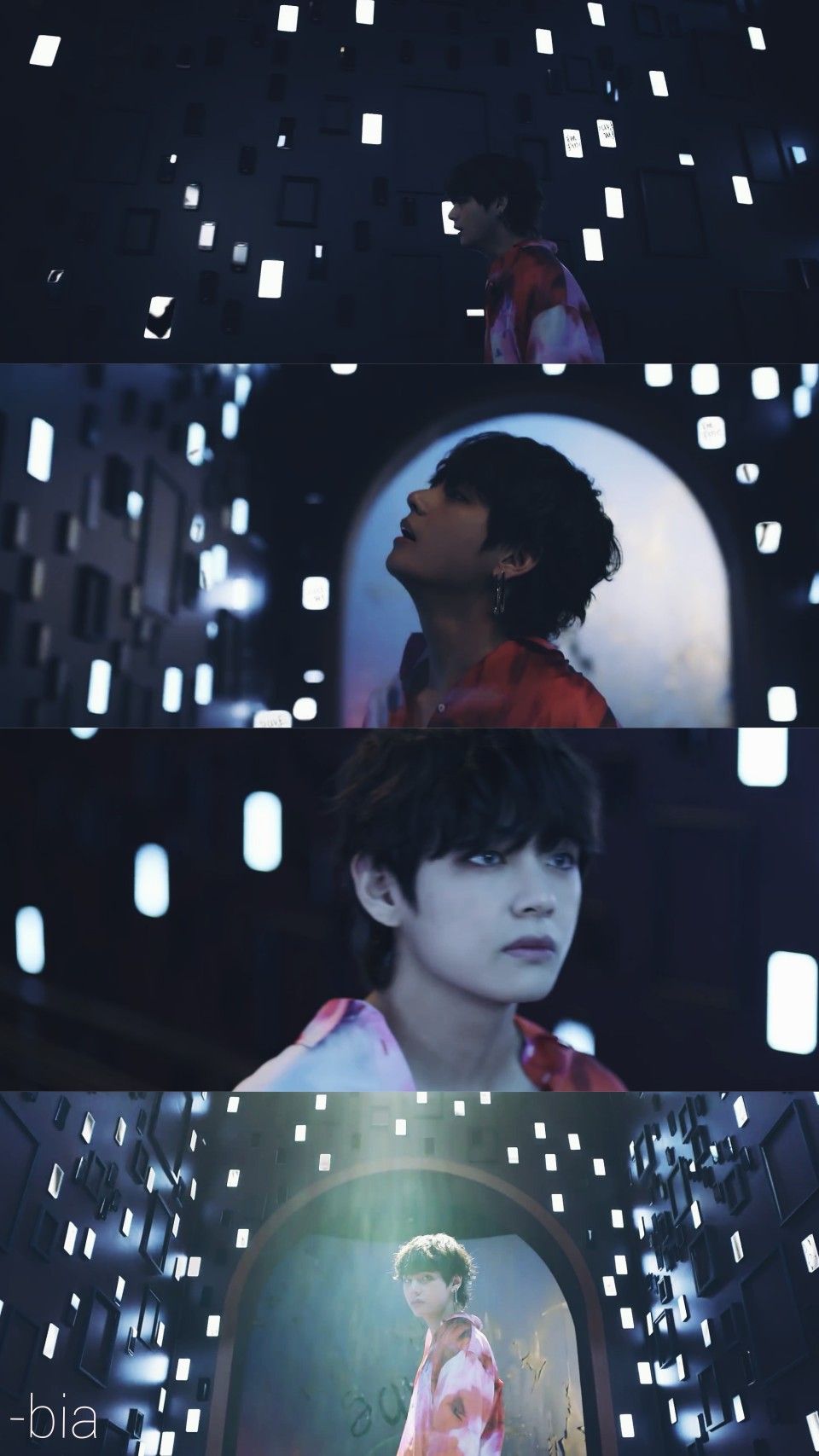 Wallpaper Taehyung V BTS Fake Love. Fake love, Movie posters, Poster