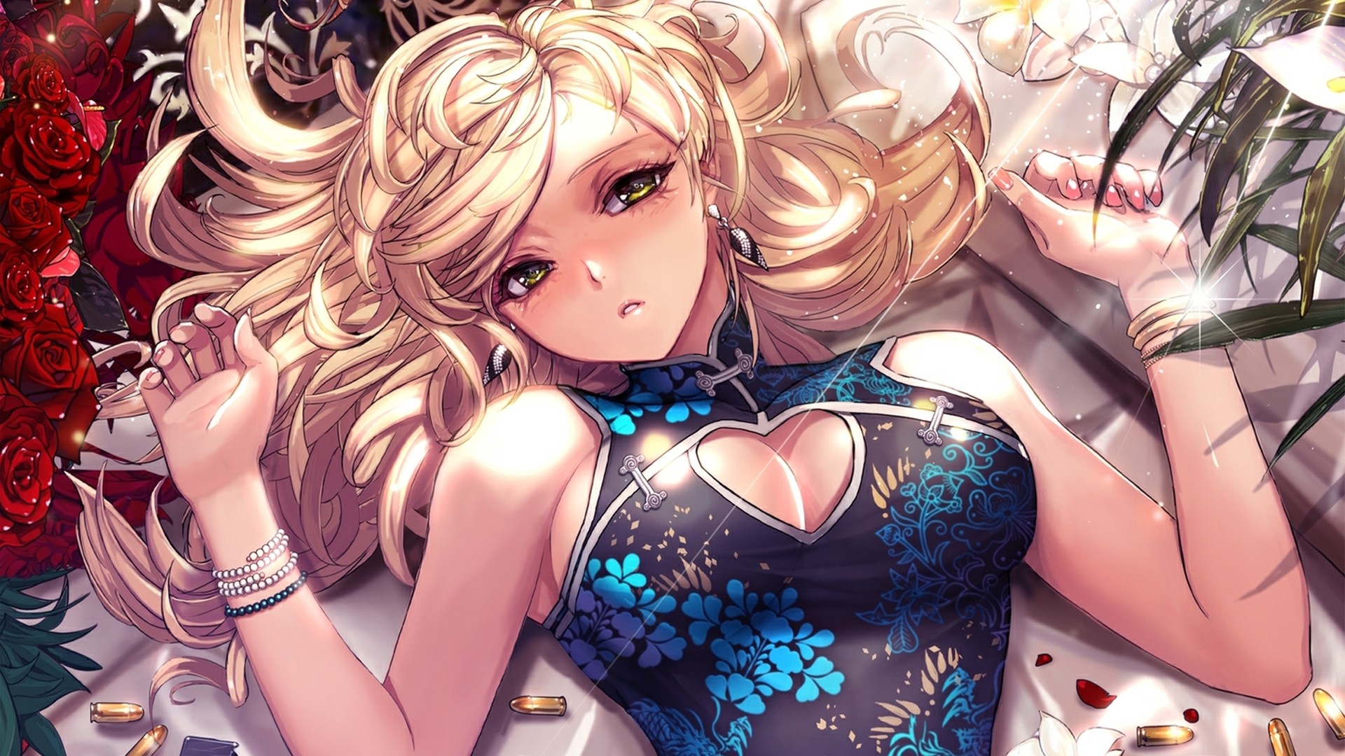 Blonde Anime Girl Wallpaper
