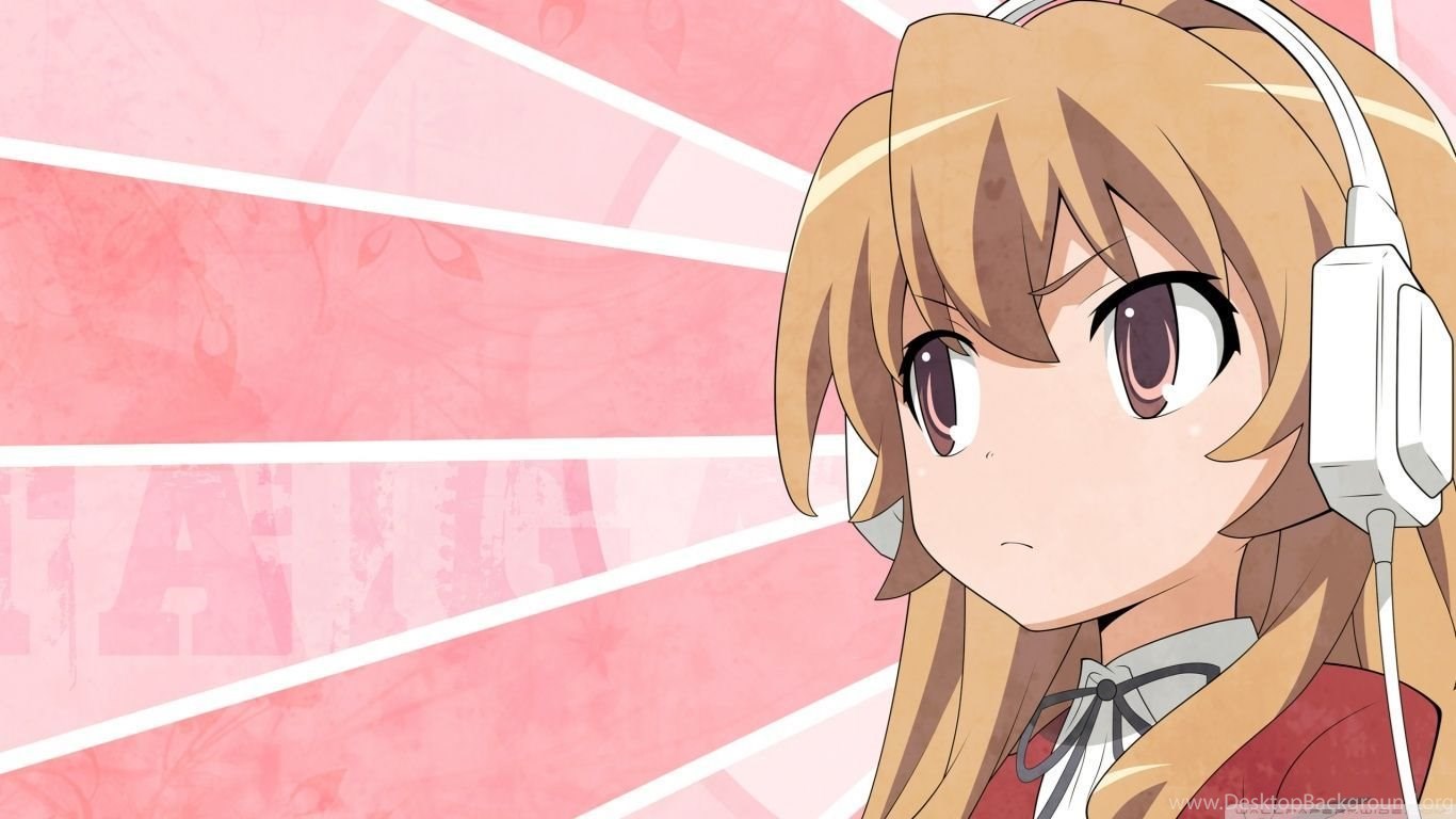 Anime Girl With Headphones HD Desktop Wallpaper, High Definition. Desktop Background