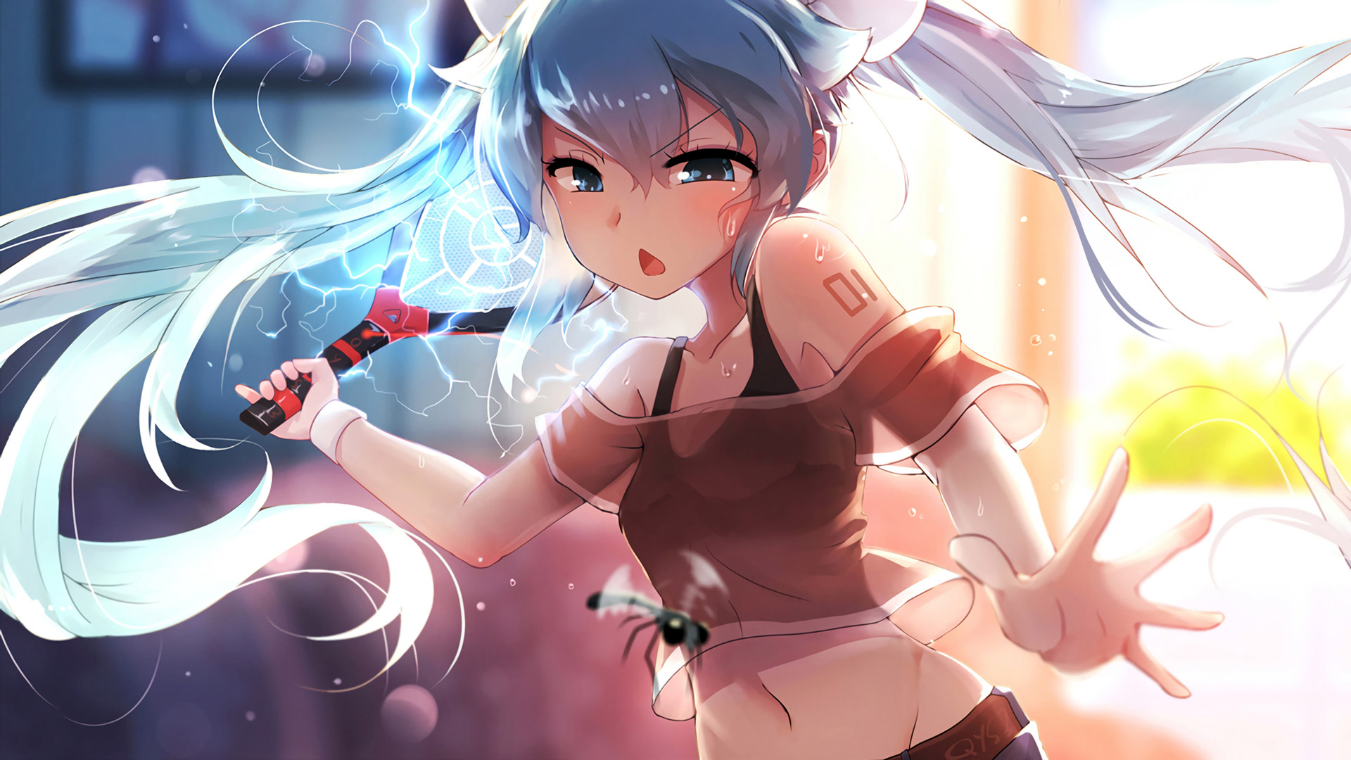Free Hot Anime Girl Playing Tennis, Computer Desktop Anime Hatsune Miku