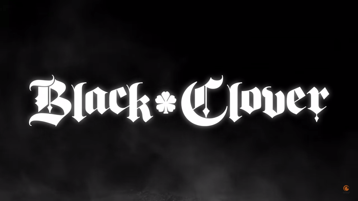 Black Clover Logo Wallpaper Free Black Clover Logo Background