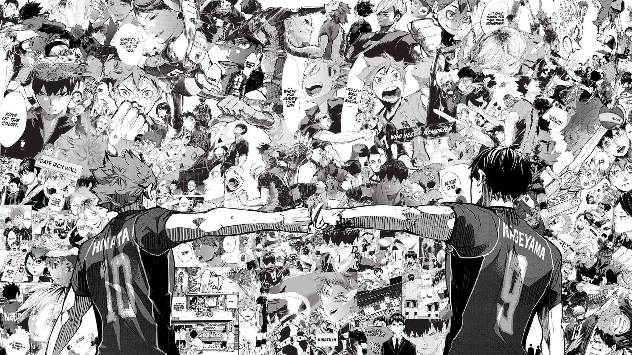 Haikyuu Manga Panels Kageyama Toru Wallpaper - Photos