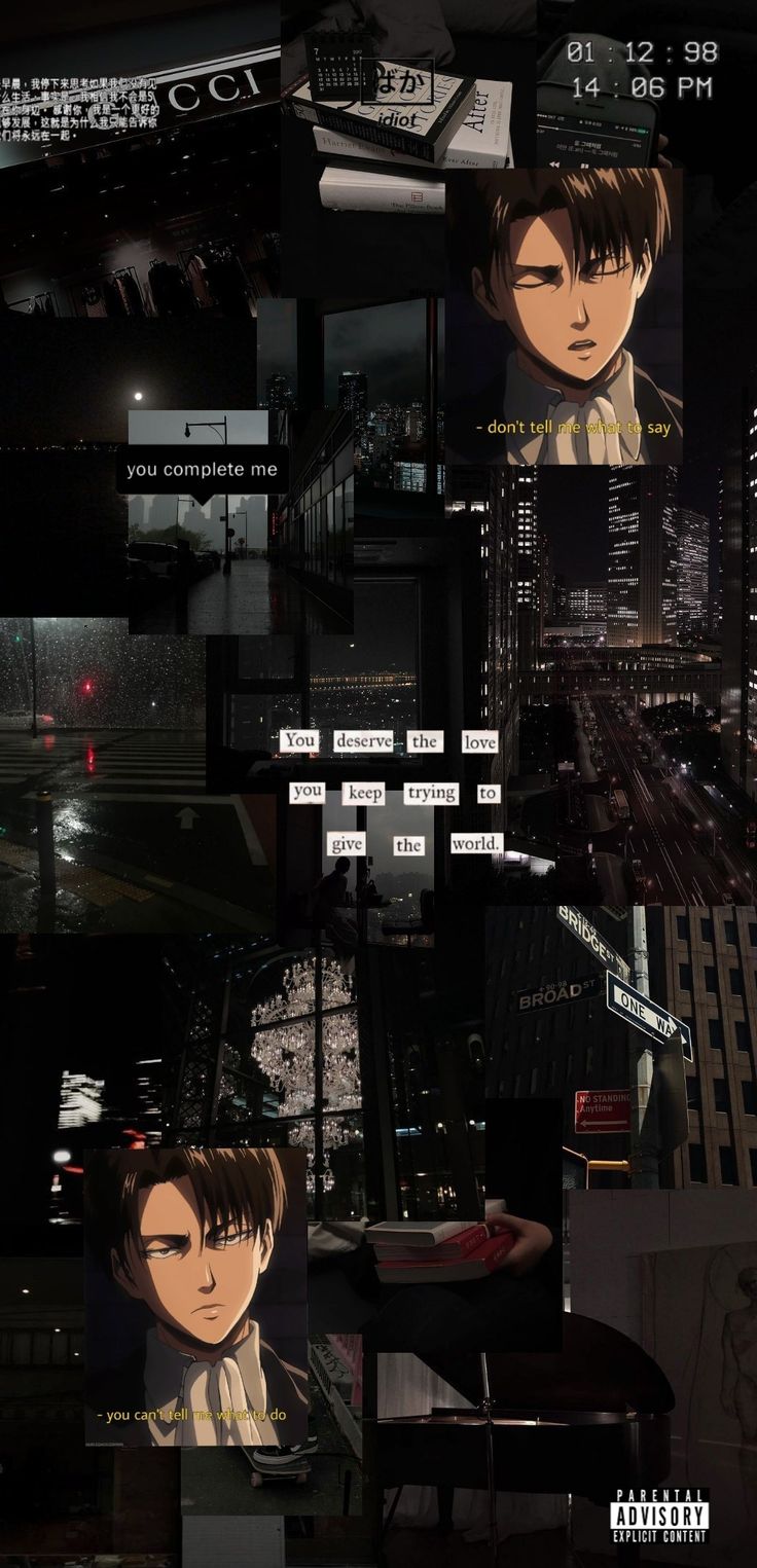 Levi Ackerman Aot Manga Wallpaper