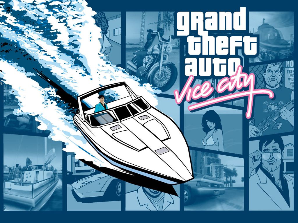 Grand Theft Auto Wallpaper: GTA vice city. Grand theft auto games, Grand theft auto, Gta