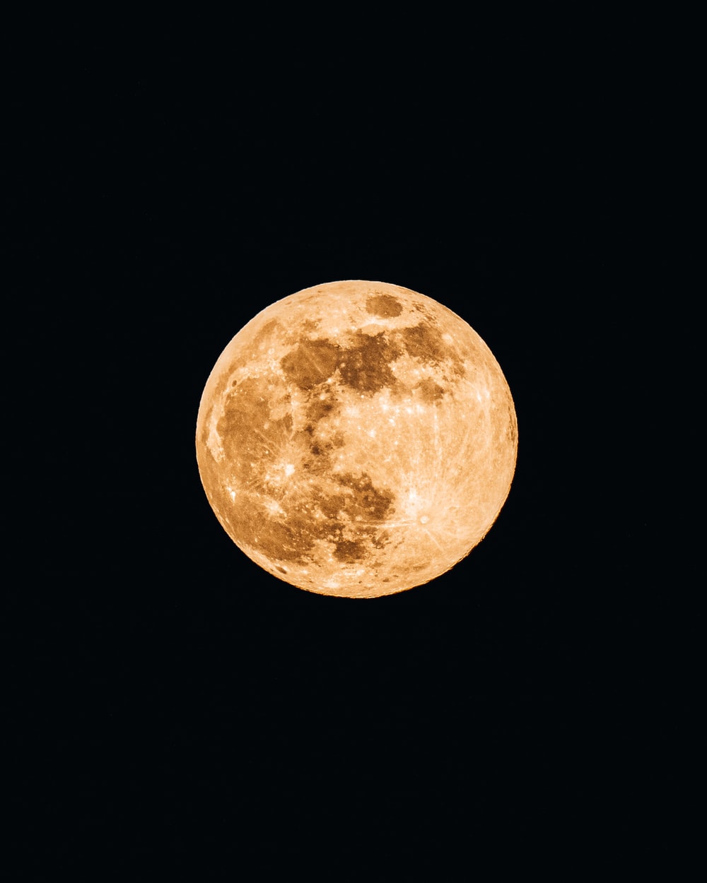 Yellow Moon Picture. Download Free Image