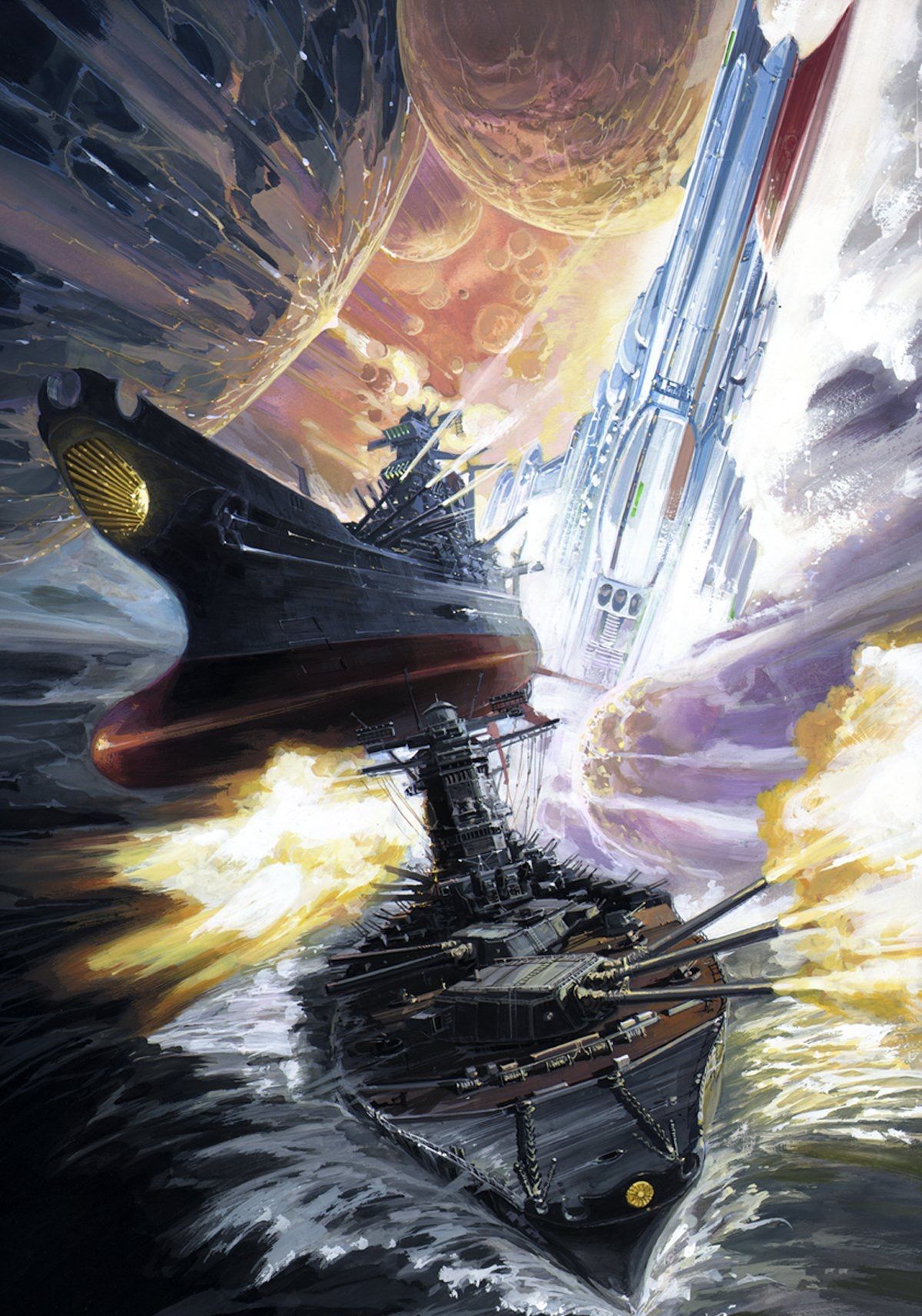 Battleship yamato 2199 pics. ideas. battleship, yamato, space battleship
