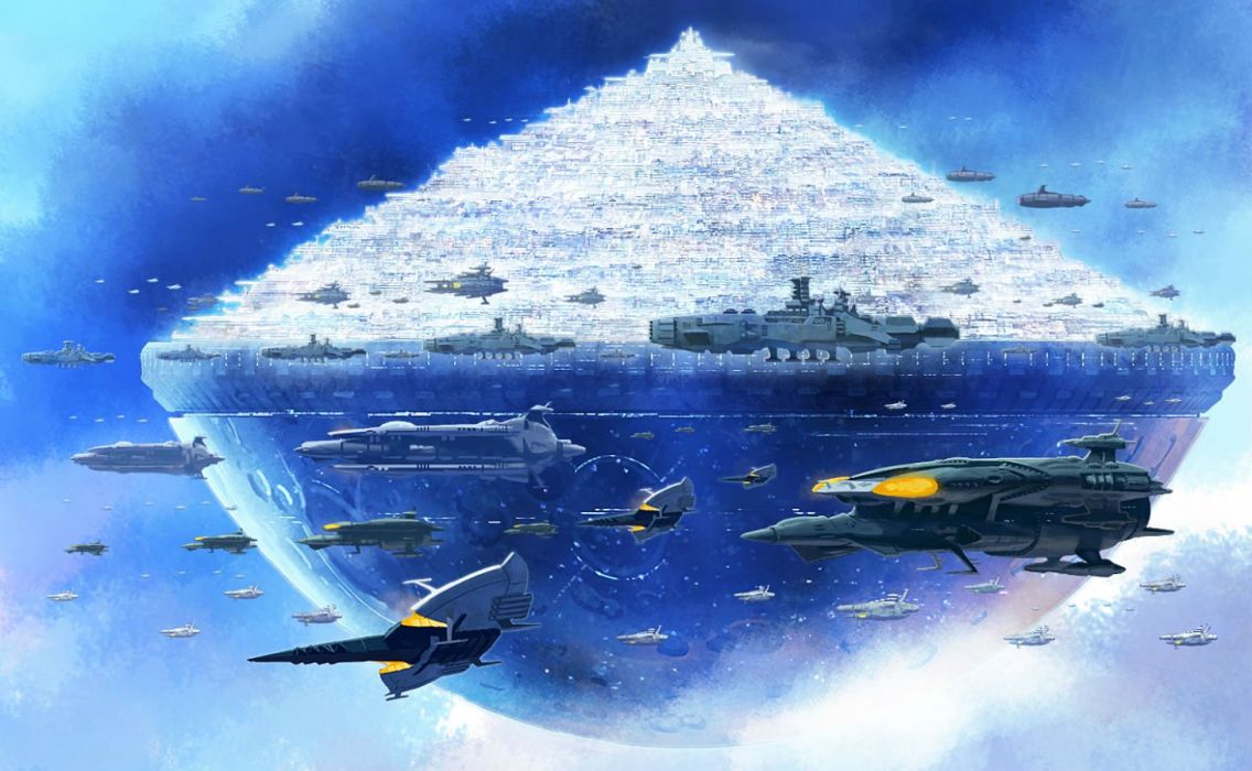 Aircraft city fmu space battleship yamato wallpaperx900