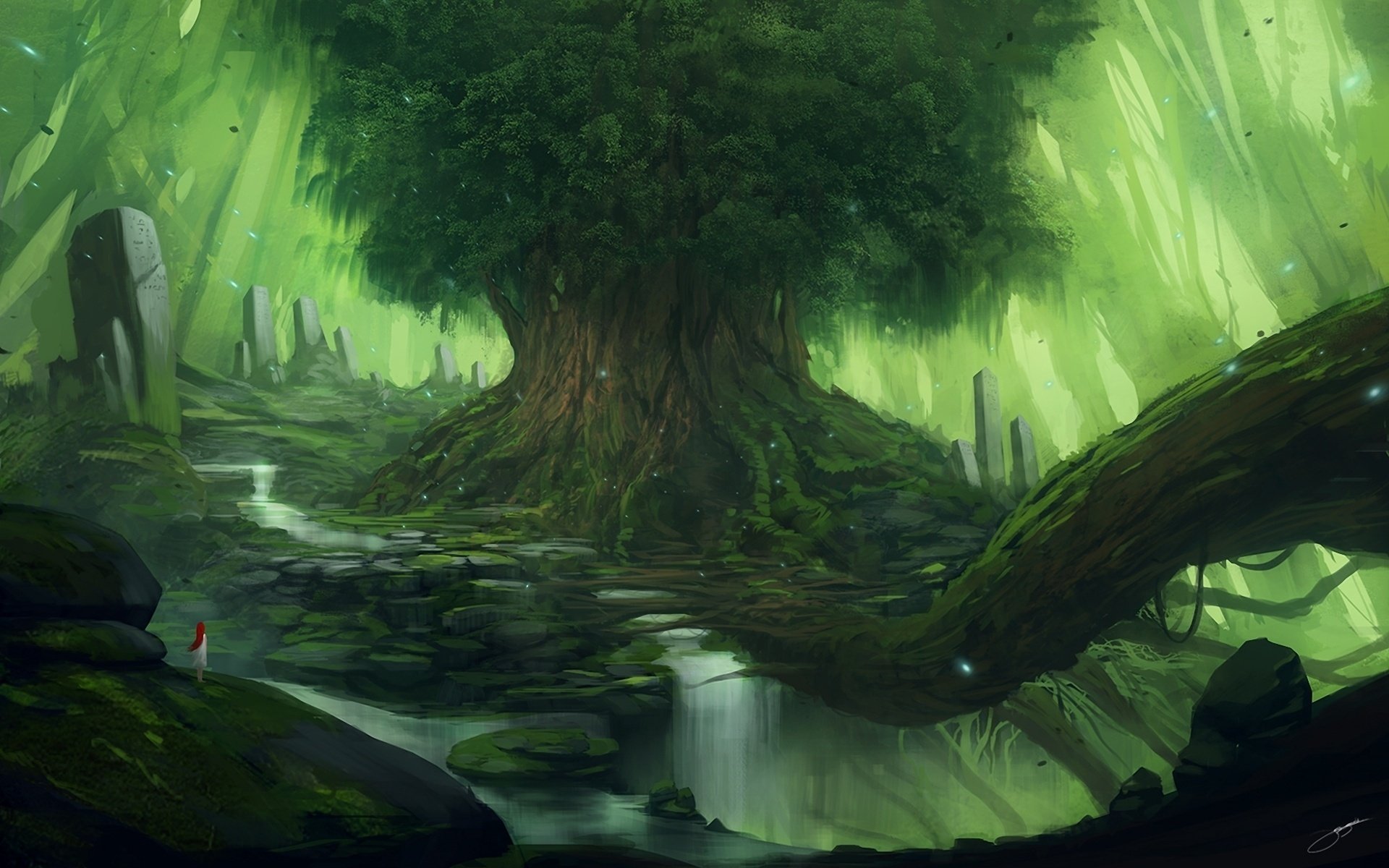 Fantasy Forest Giant Tree