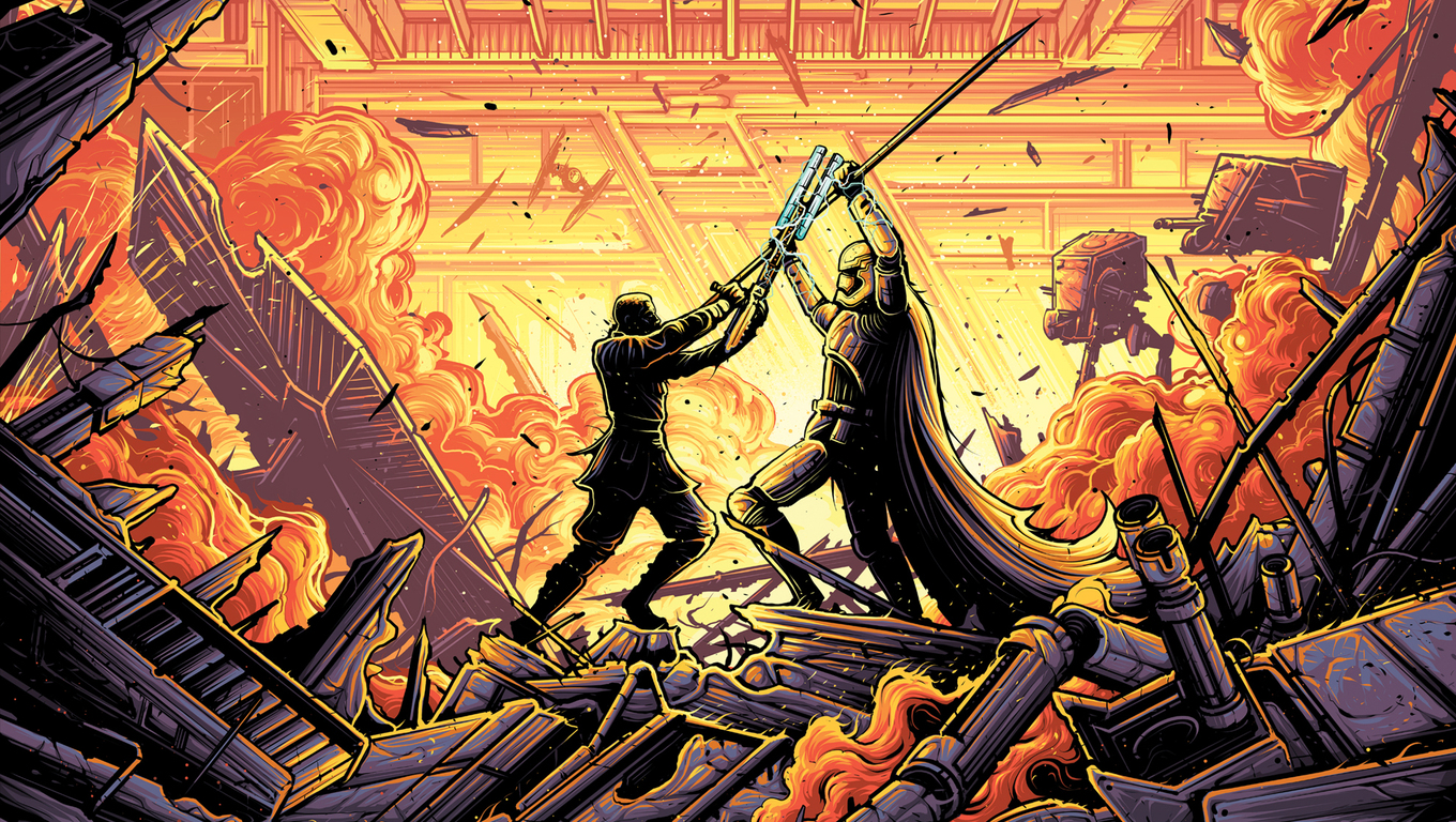 Finn And Captain Phasma In Star Wars The Last Jedi Artwork Laptop HD HD 4k Wallpaper, Image, Background, Photo and Picture