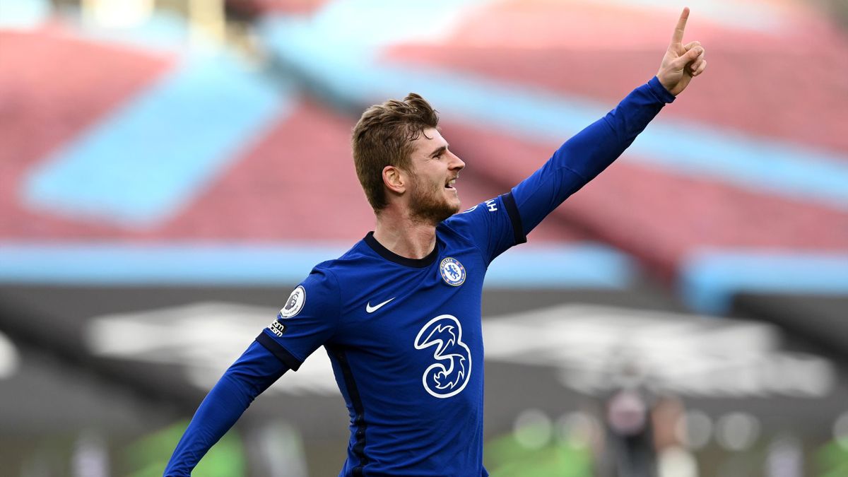 Timo Werner finally breaks duck to give Chelsea crucial win at West Ham