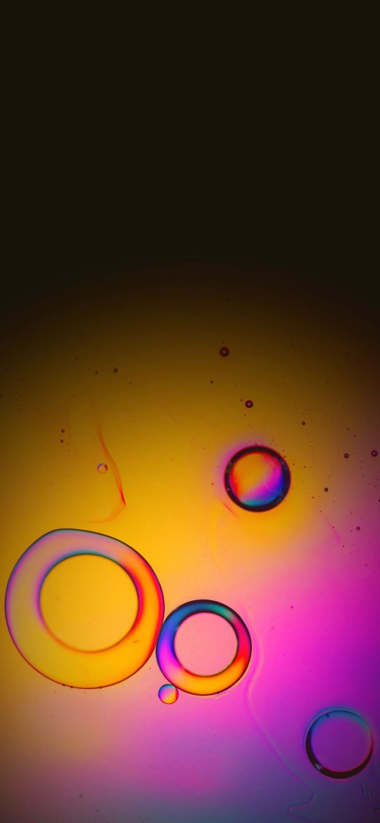 Purple Yellow Black Abstract Amazing iPhone Ultra HD 4k Wallpaper