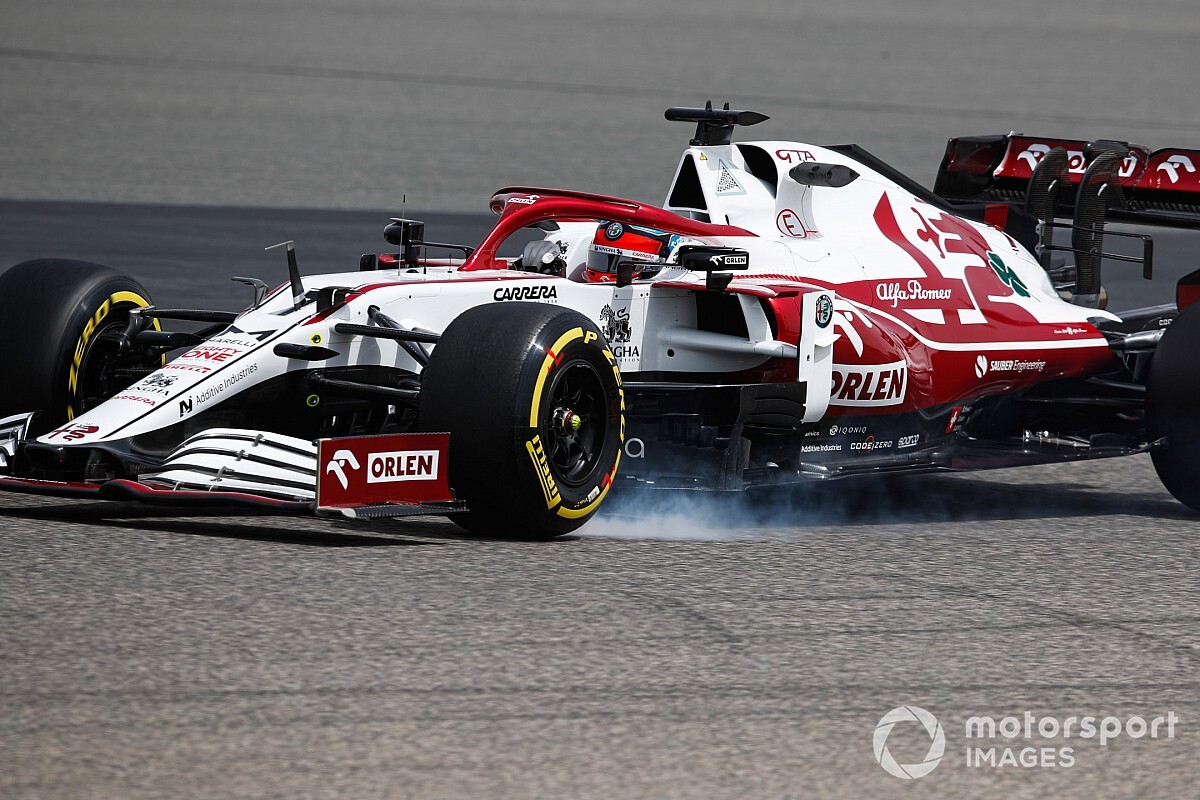 Raikkonen: Ferrari engine in a better position compared to 2020