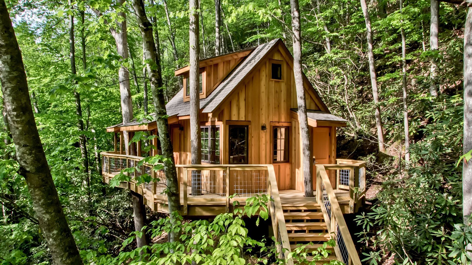 This Treehouse Grove In Tennessee Is The Perfect Socially Distant Vacation Spot