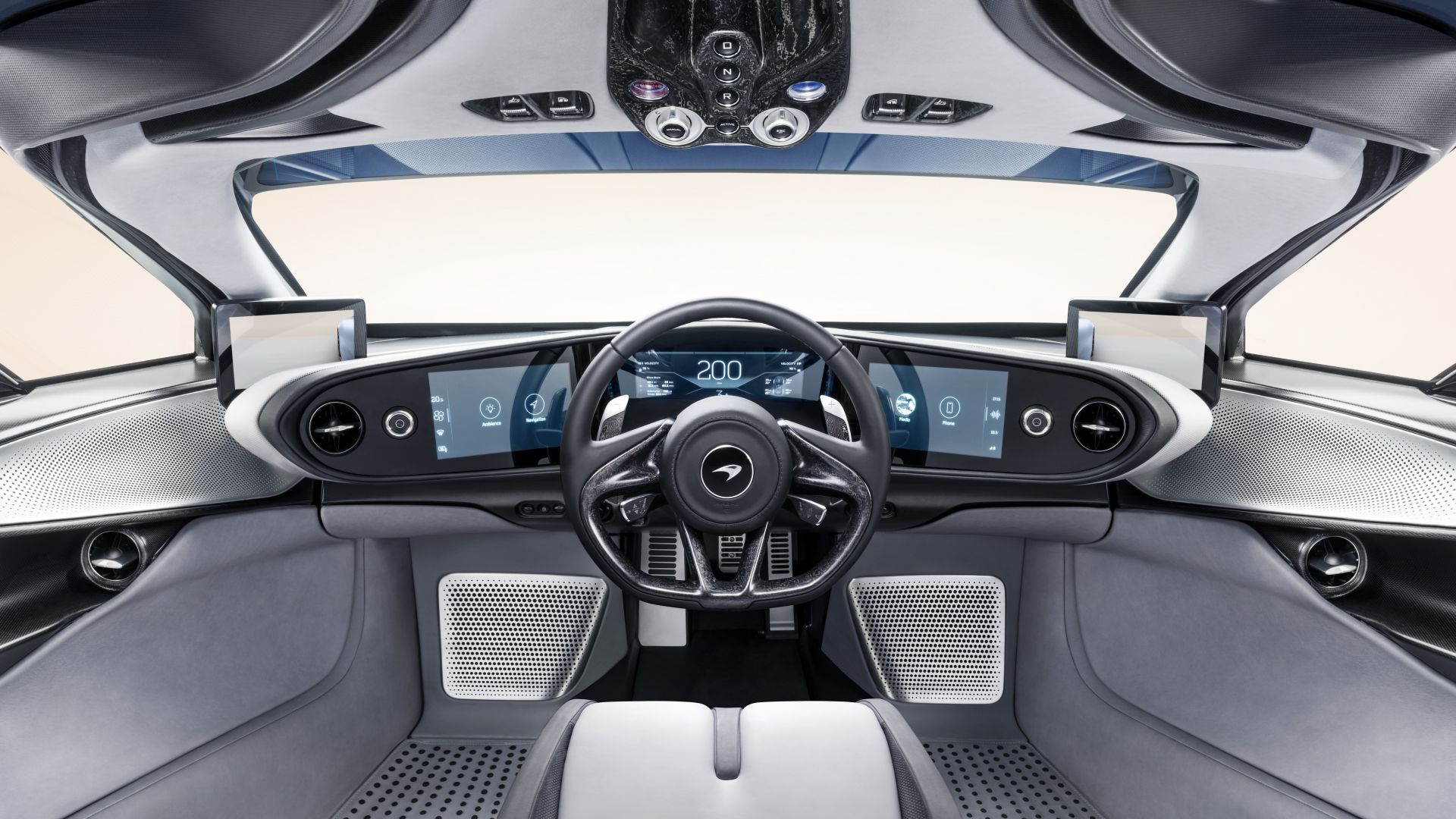 Desktop wallpaper mclaren speedtail, interior, sports luxury car, HD image, picture, background, 22341b